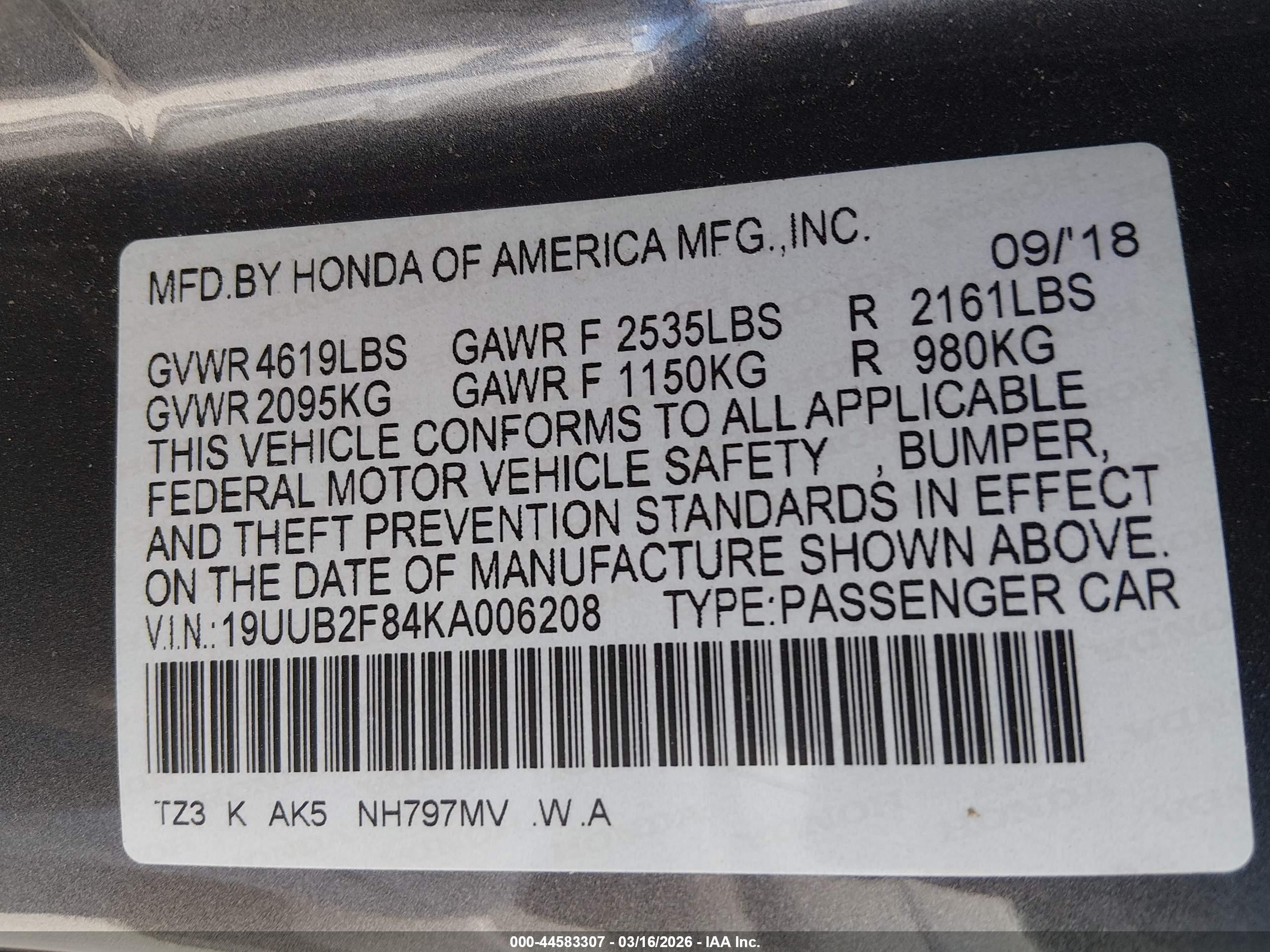 ACURA TLX image 9