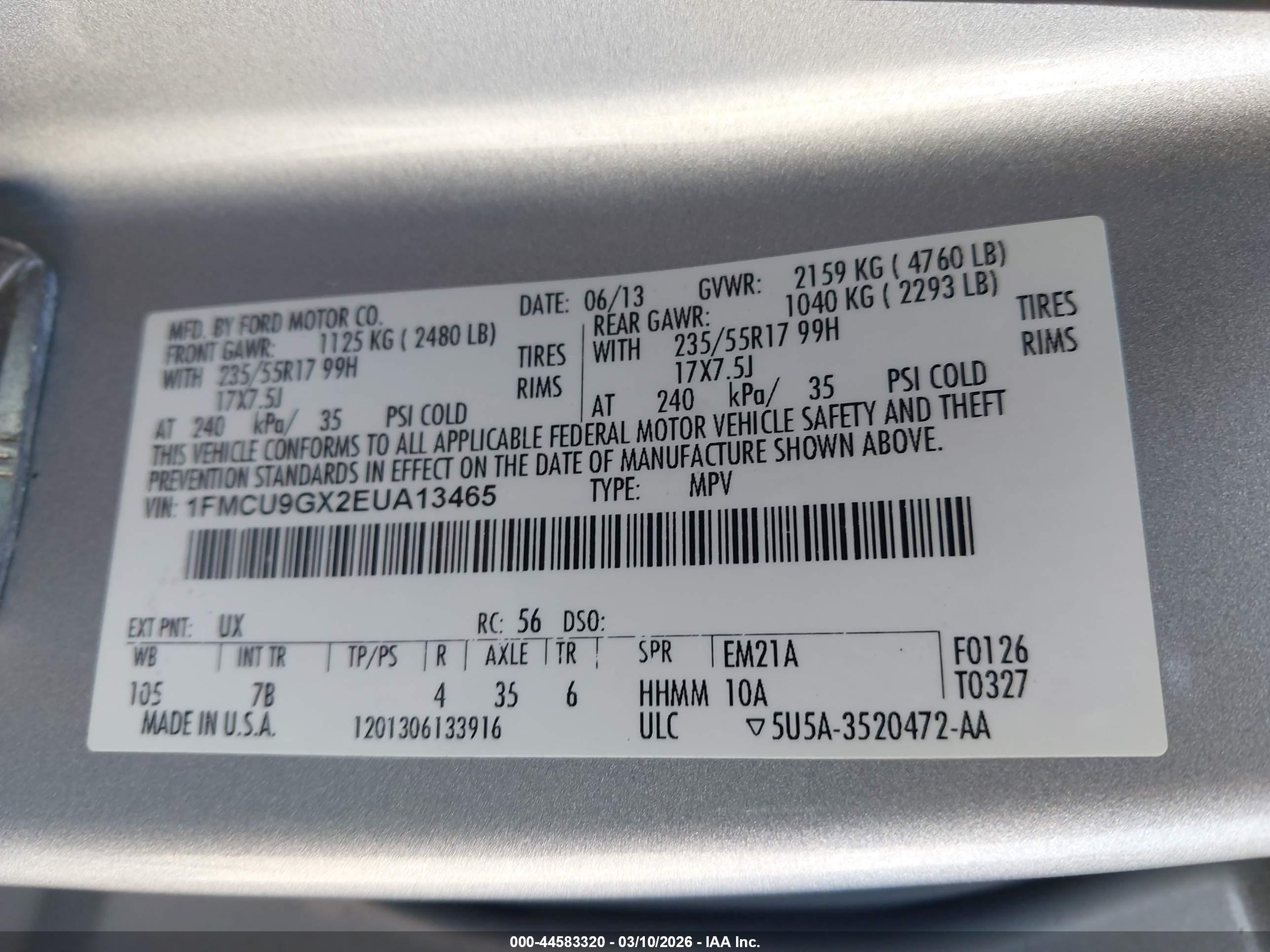 FORD ESCAPE image 9