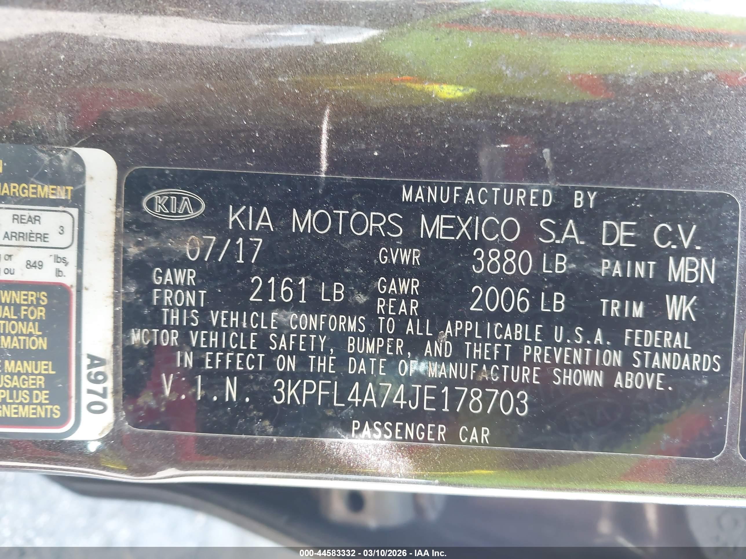 KIA FORTE image 9