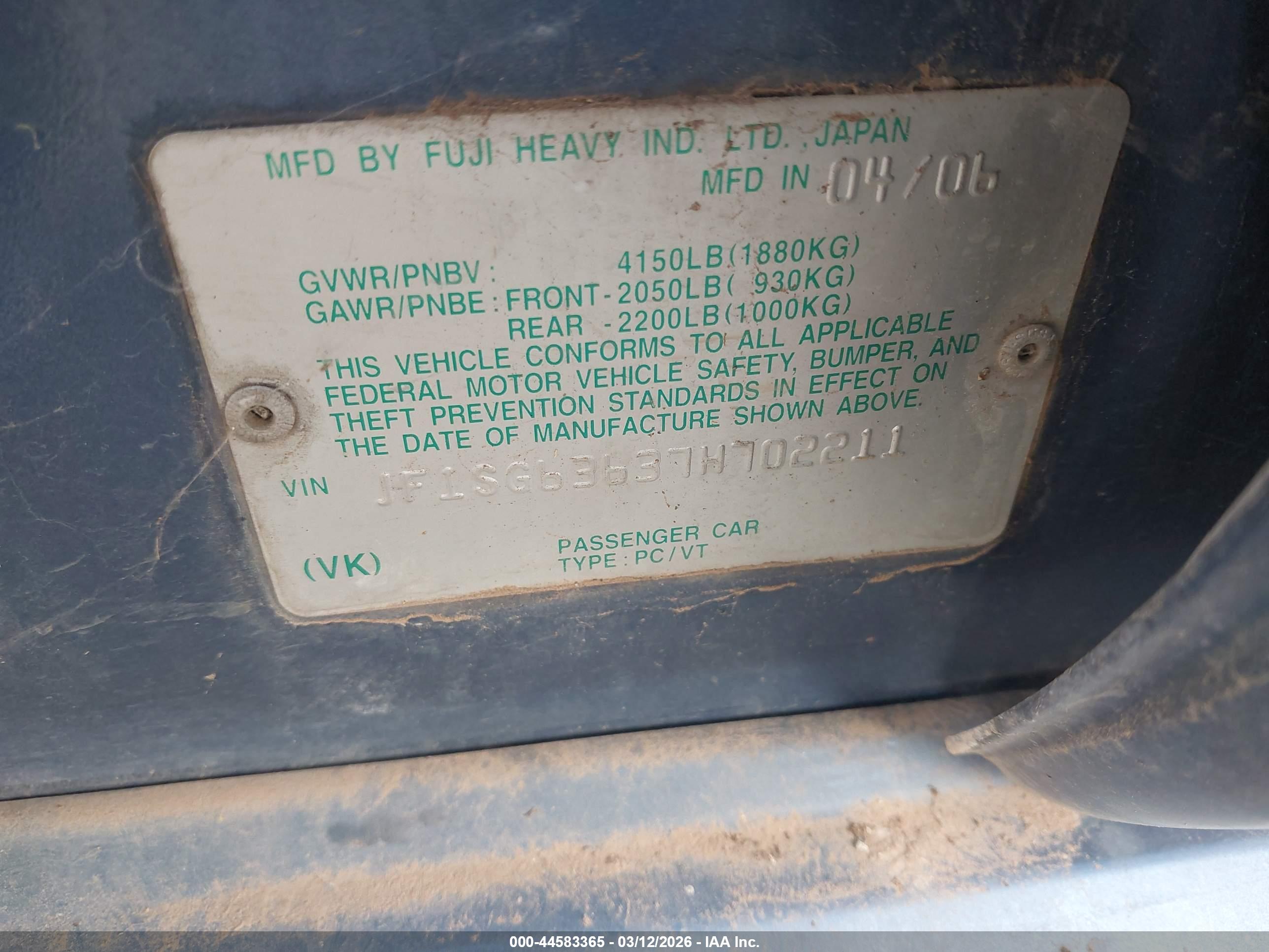SUBARU FORESTER image 9