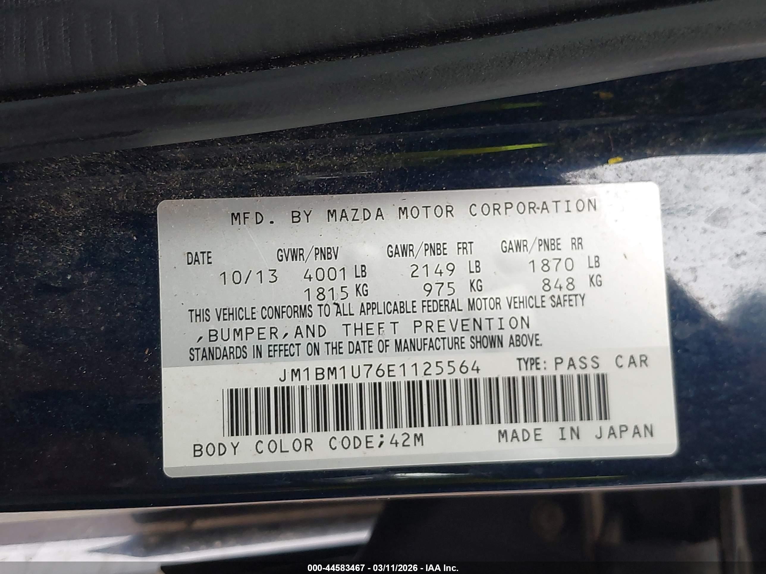 MAZDA MAZDA3 image 9