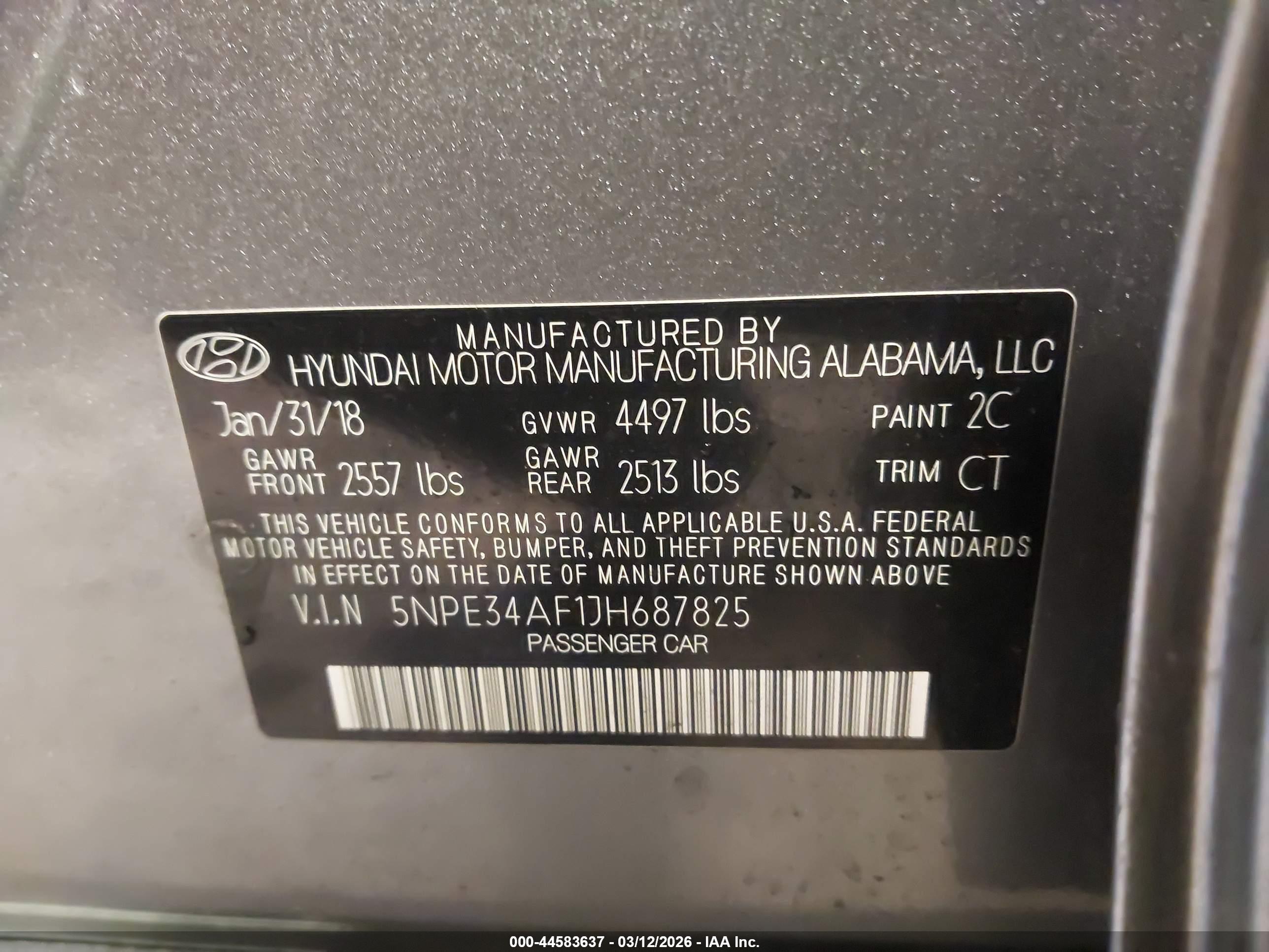 HYUNDAI SONATA image 9