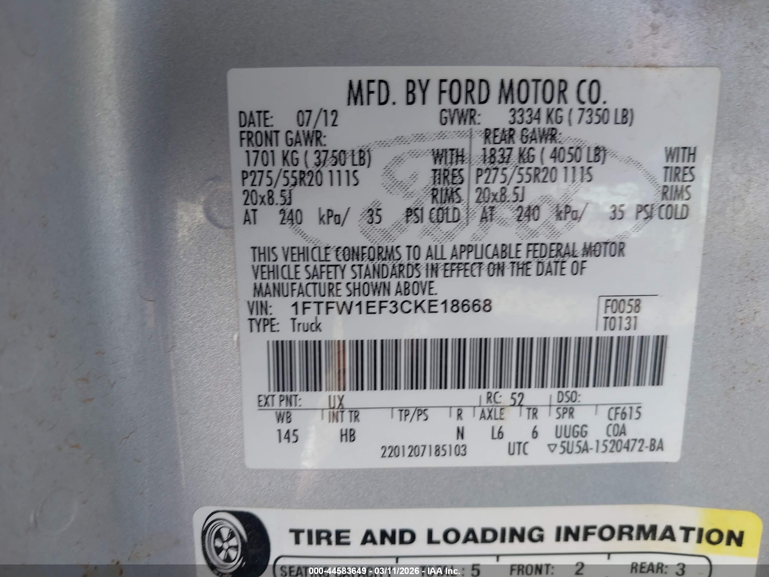 FORD F-150 image 9