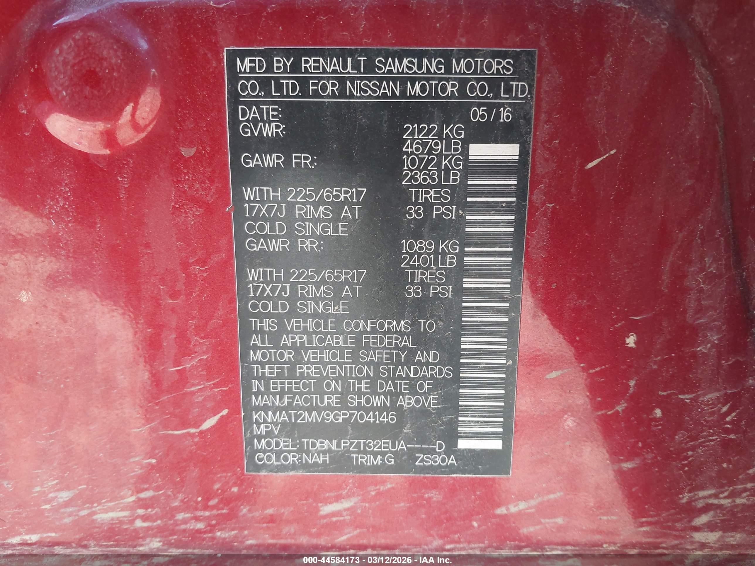NISSAN ROGUE image 9