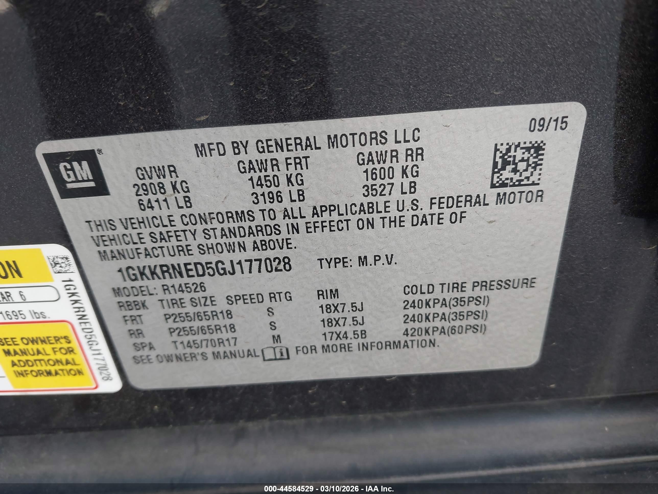 GMC ACADIA image 9