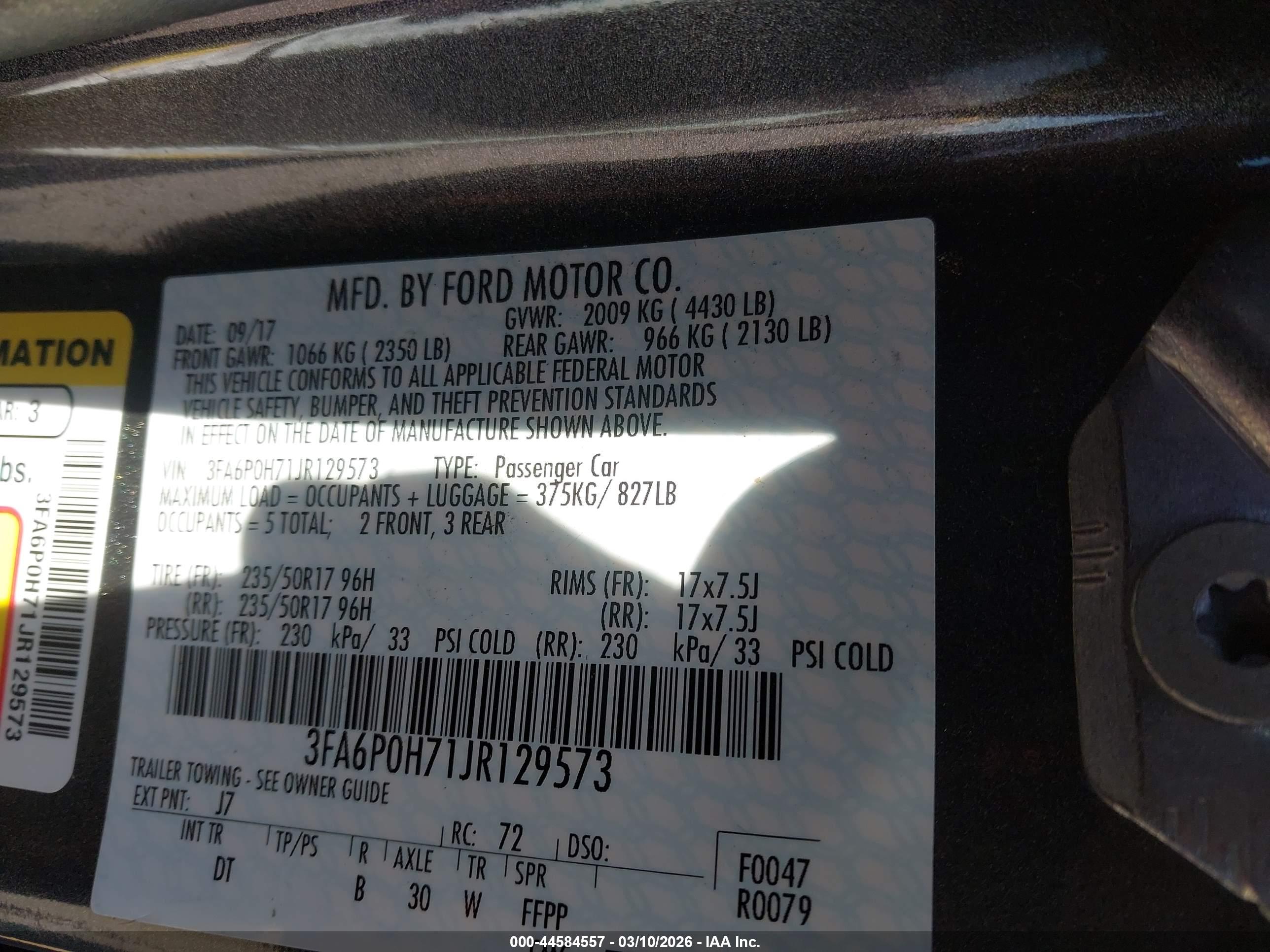 FORD FUSION image 9