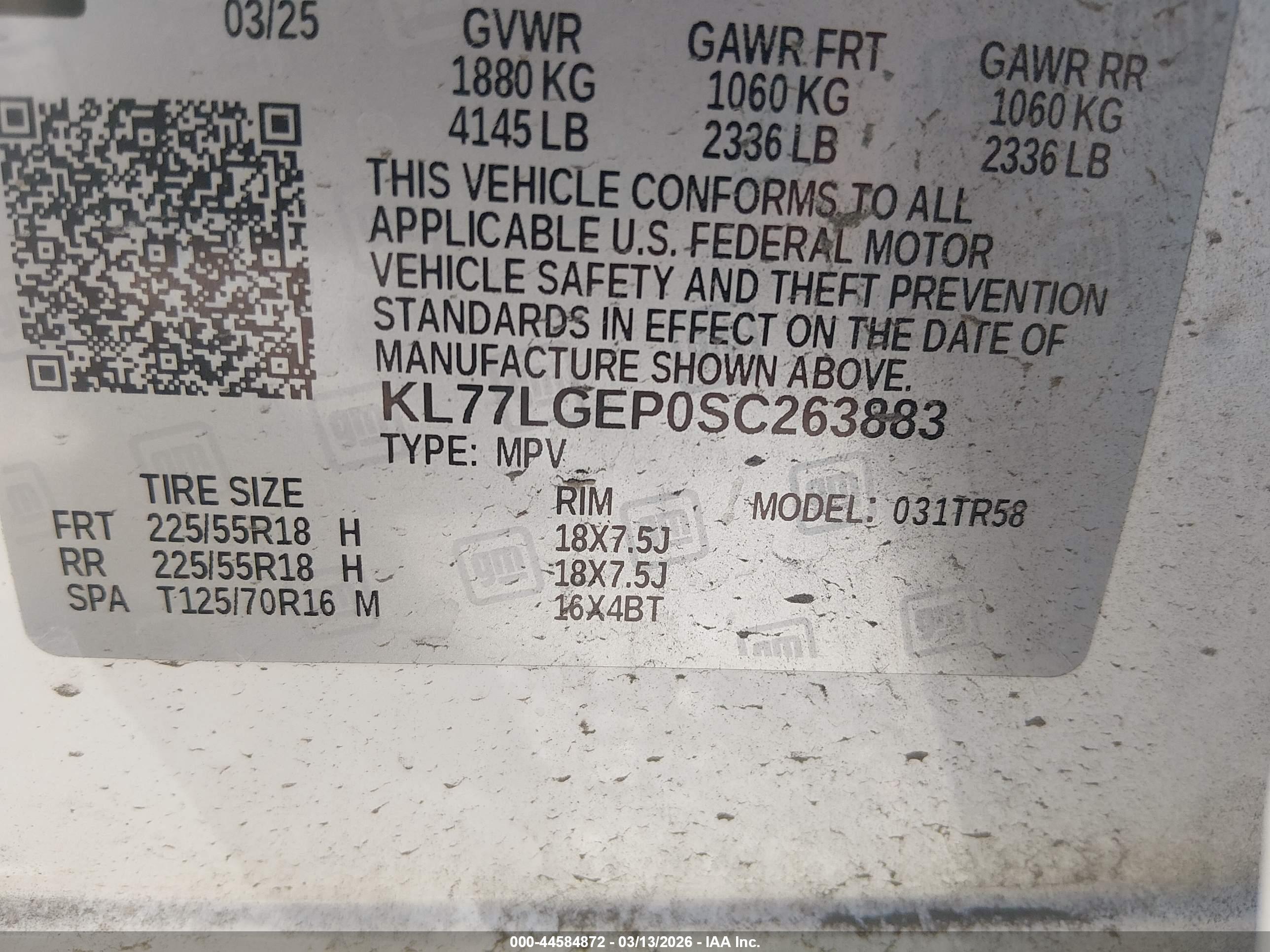 CHEVROLET TRAX image 9