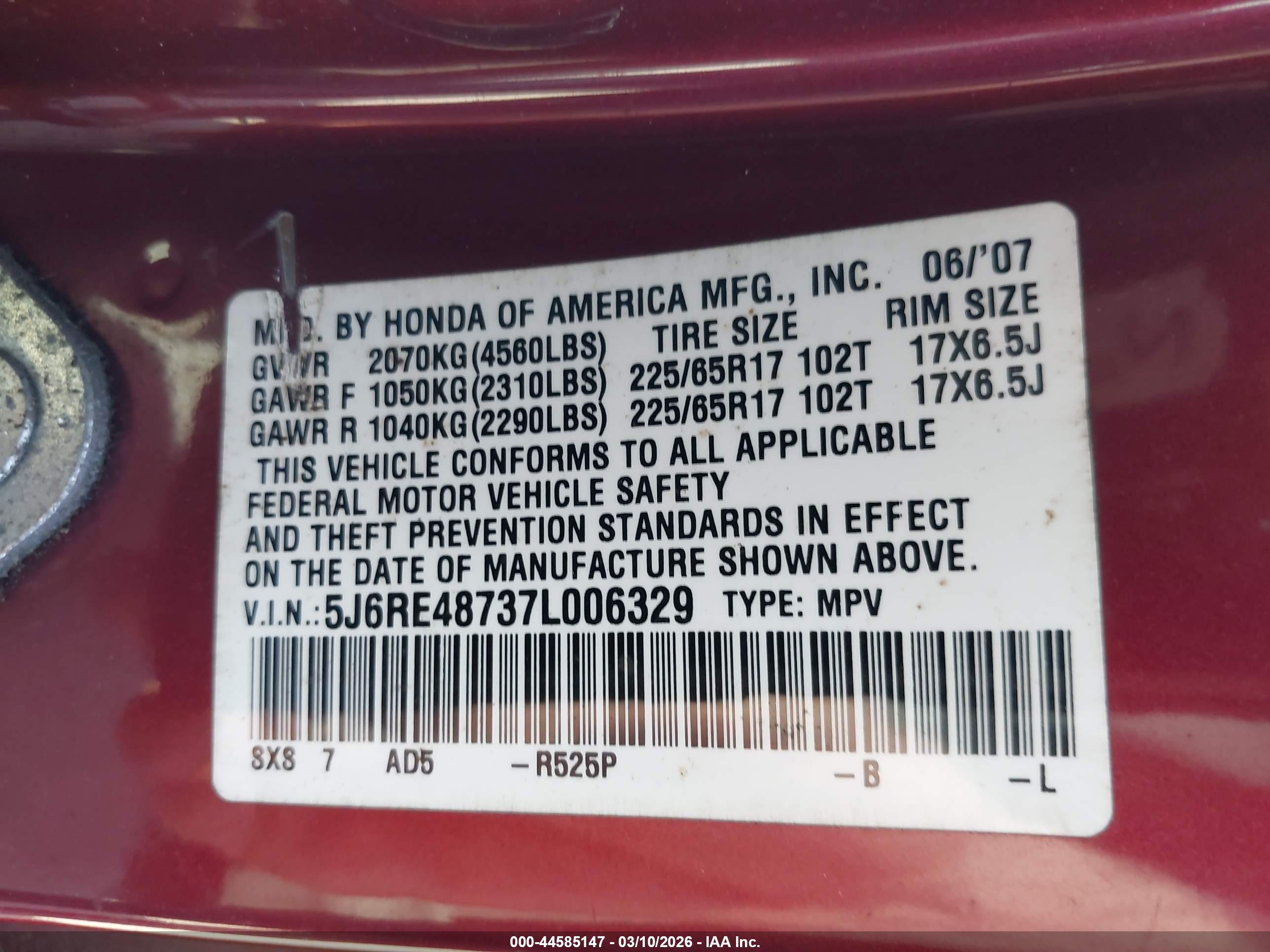 HONDA CR-V image 9