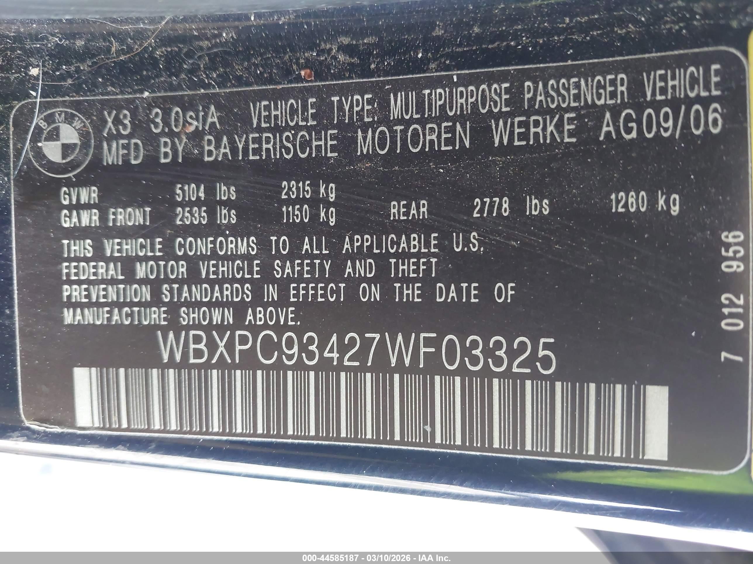 BMW X3 image 9