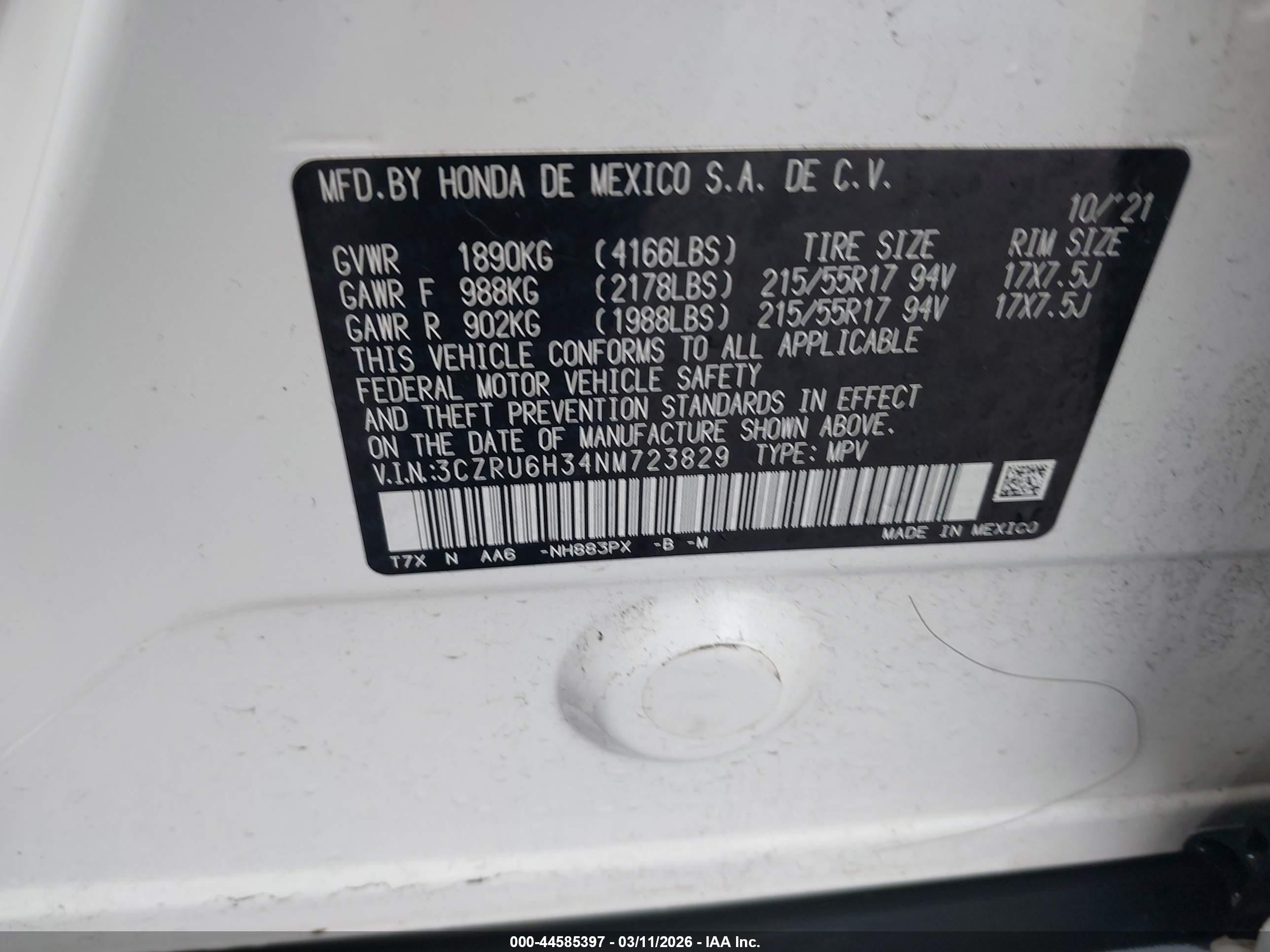 HONDA HR-V image 9