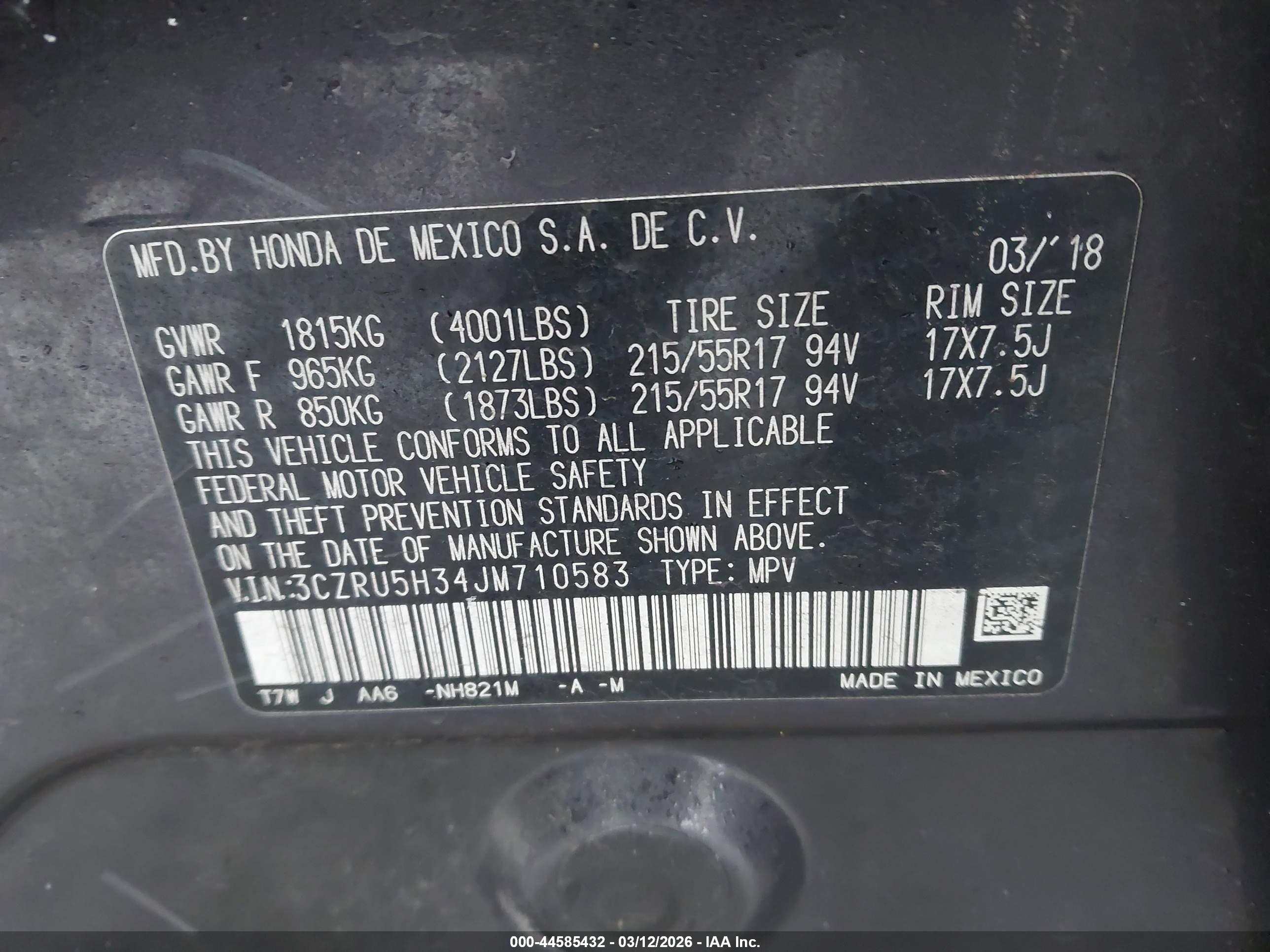 HONDA HR-V image 9