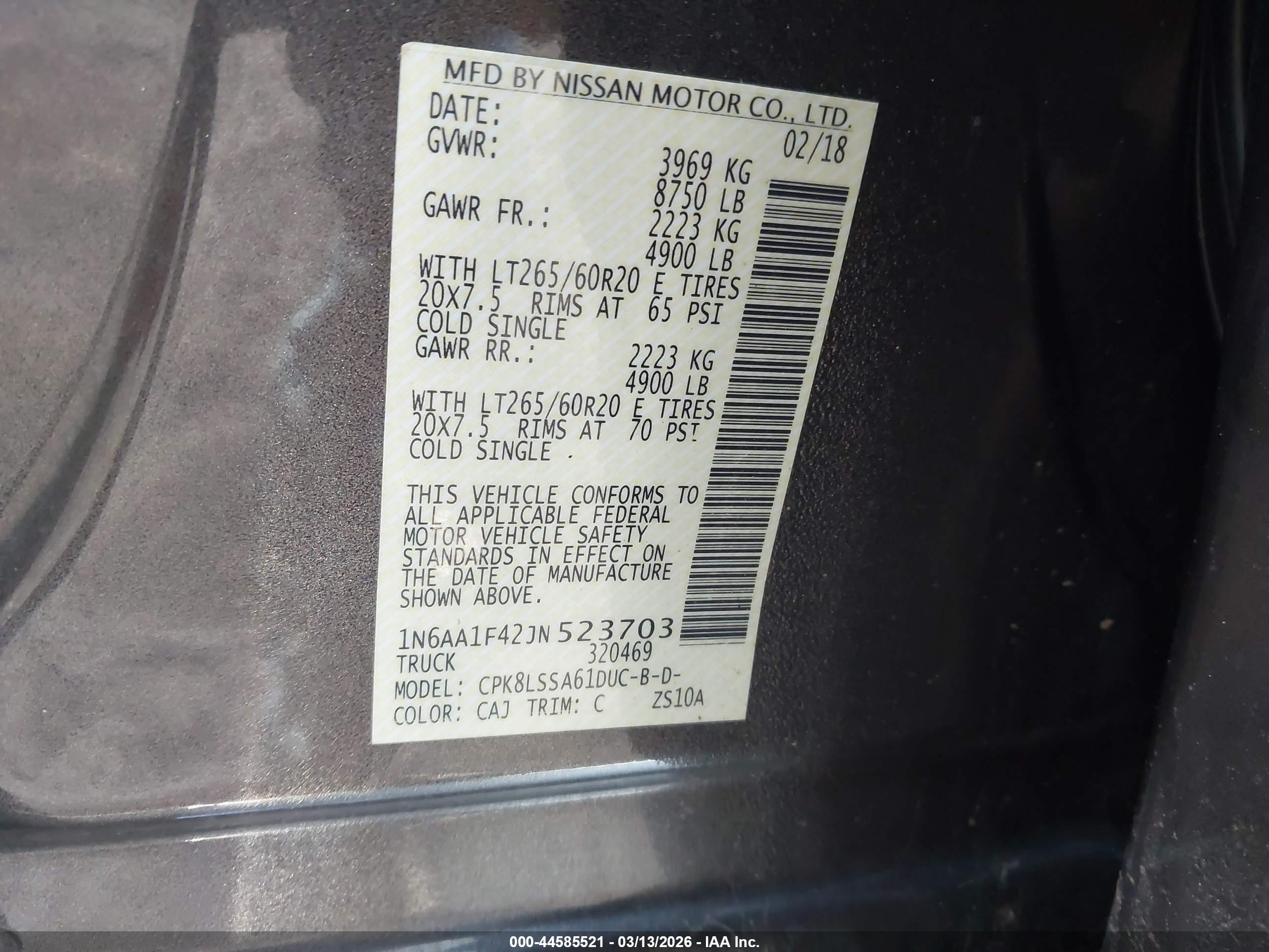 NISSAN TITAN image 9