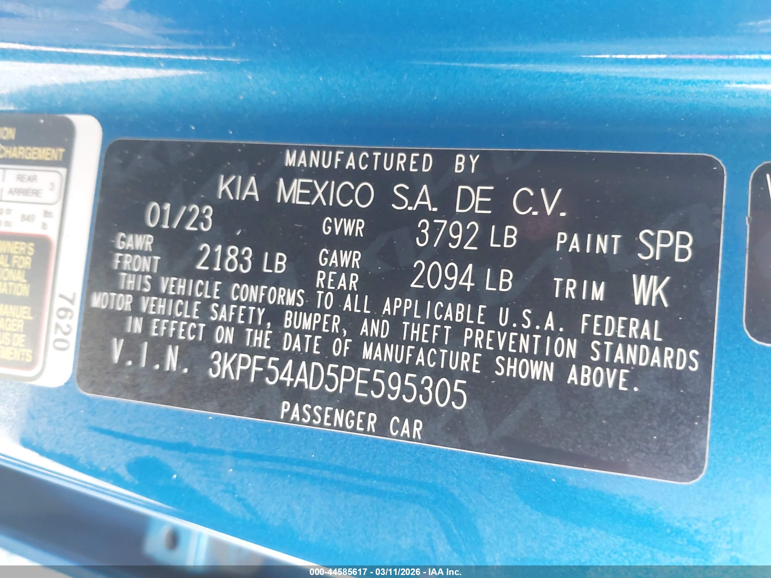 KIA FORTE image 9