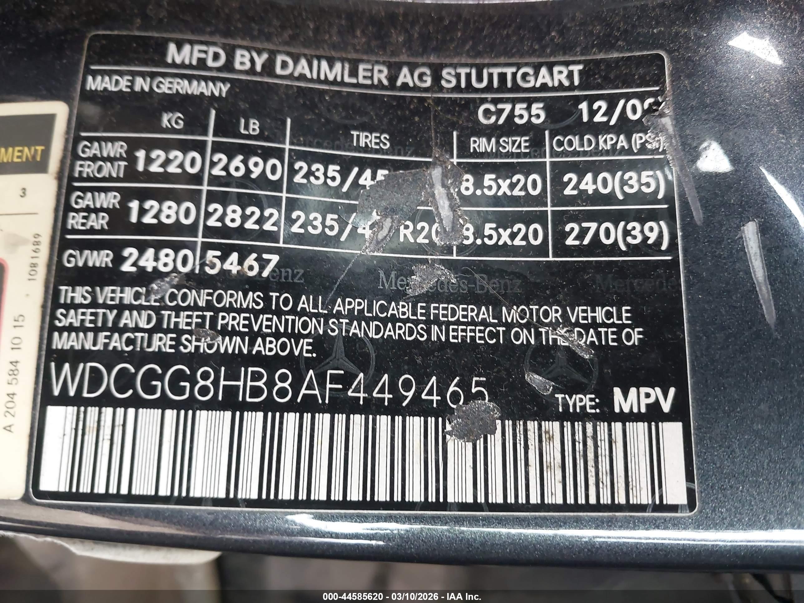 MERCEDES-BENZ GLK image 9