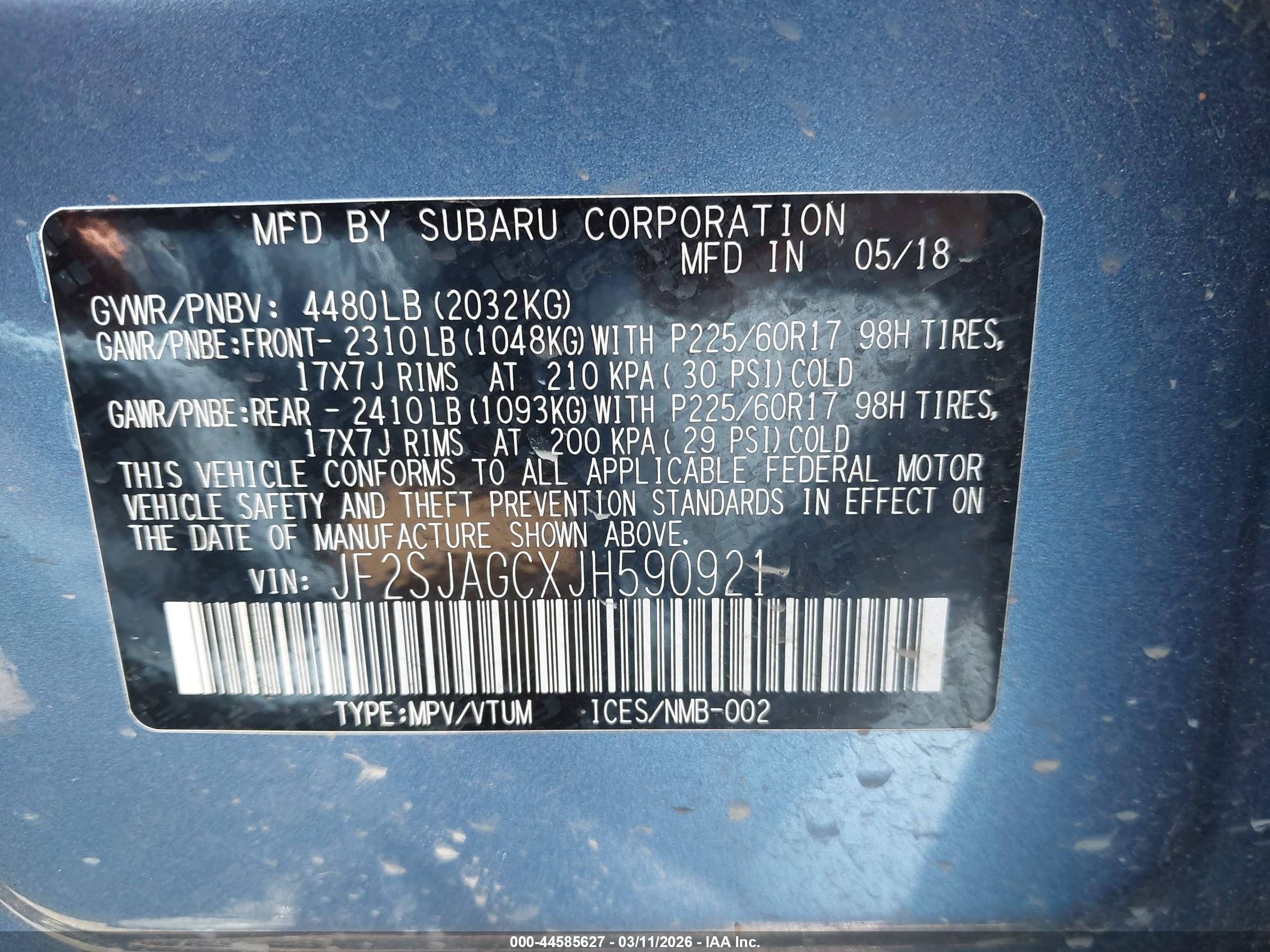 SUBARU FORESTER image 9