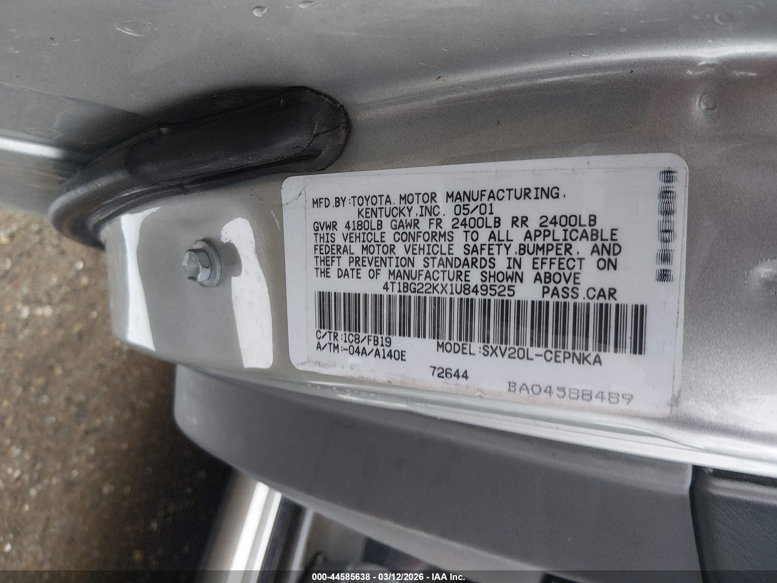 TOYOTA CAMRY image 9