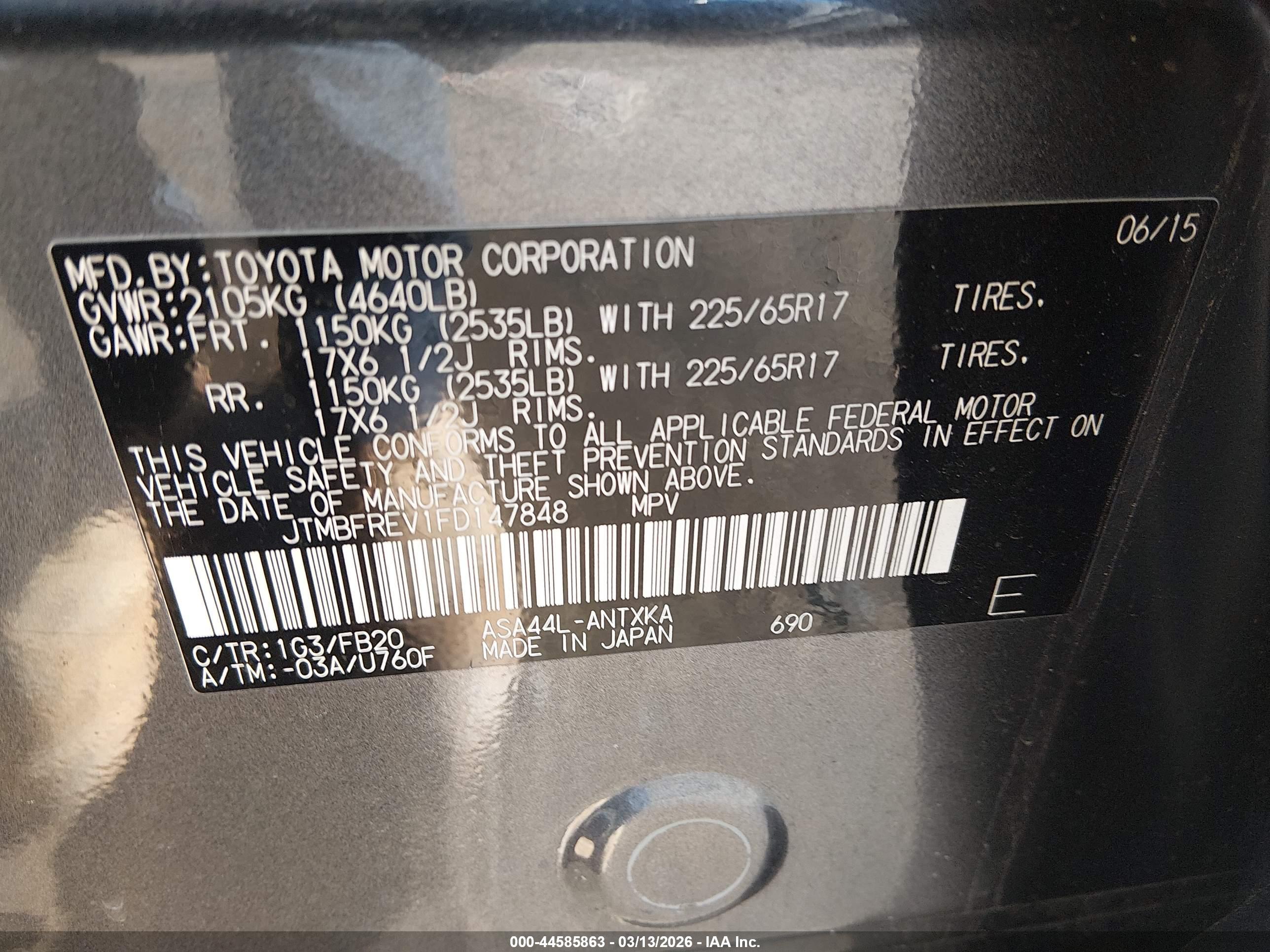 TOYOTA RAV4 image 9