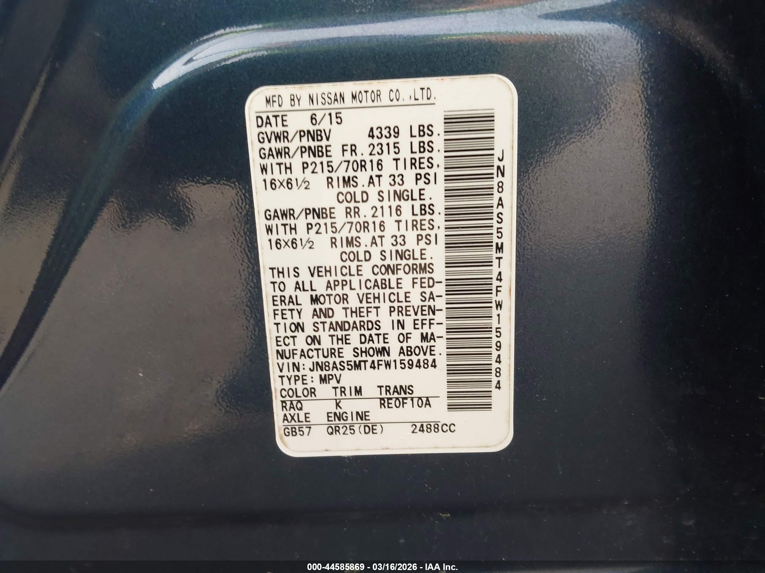 NISSAN ROGUE image 9