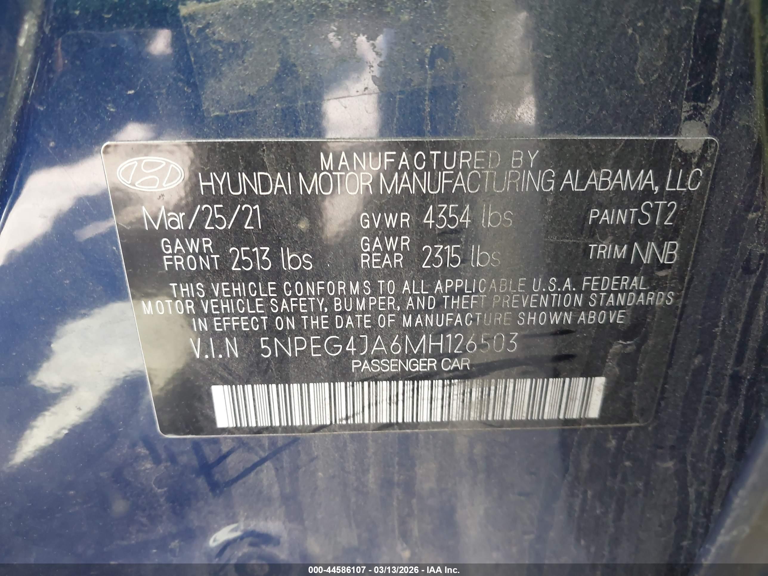 HYUNDAI SONATA image 9