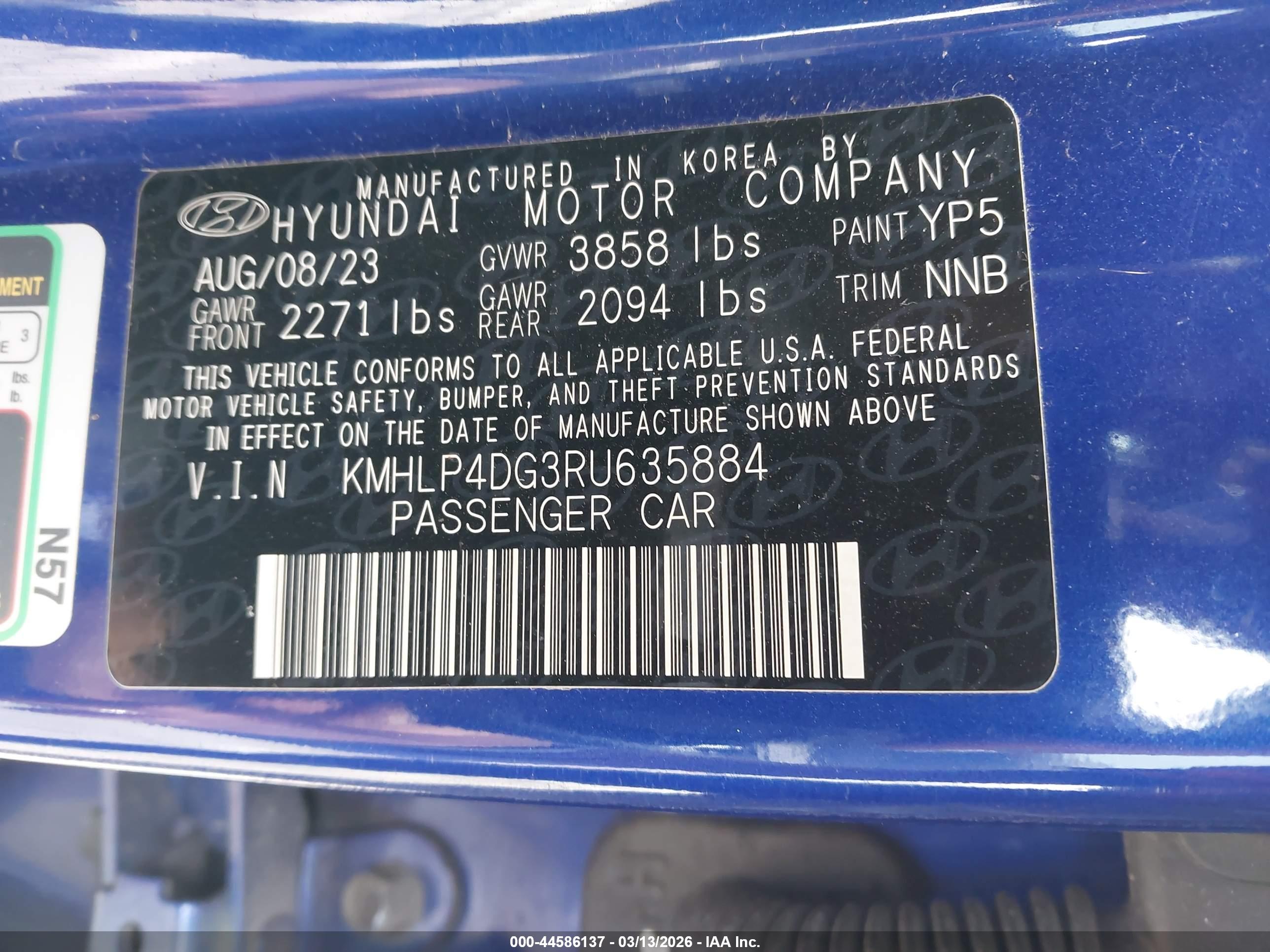 HYUNDAI ELANTRA image 9