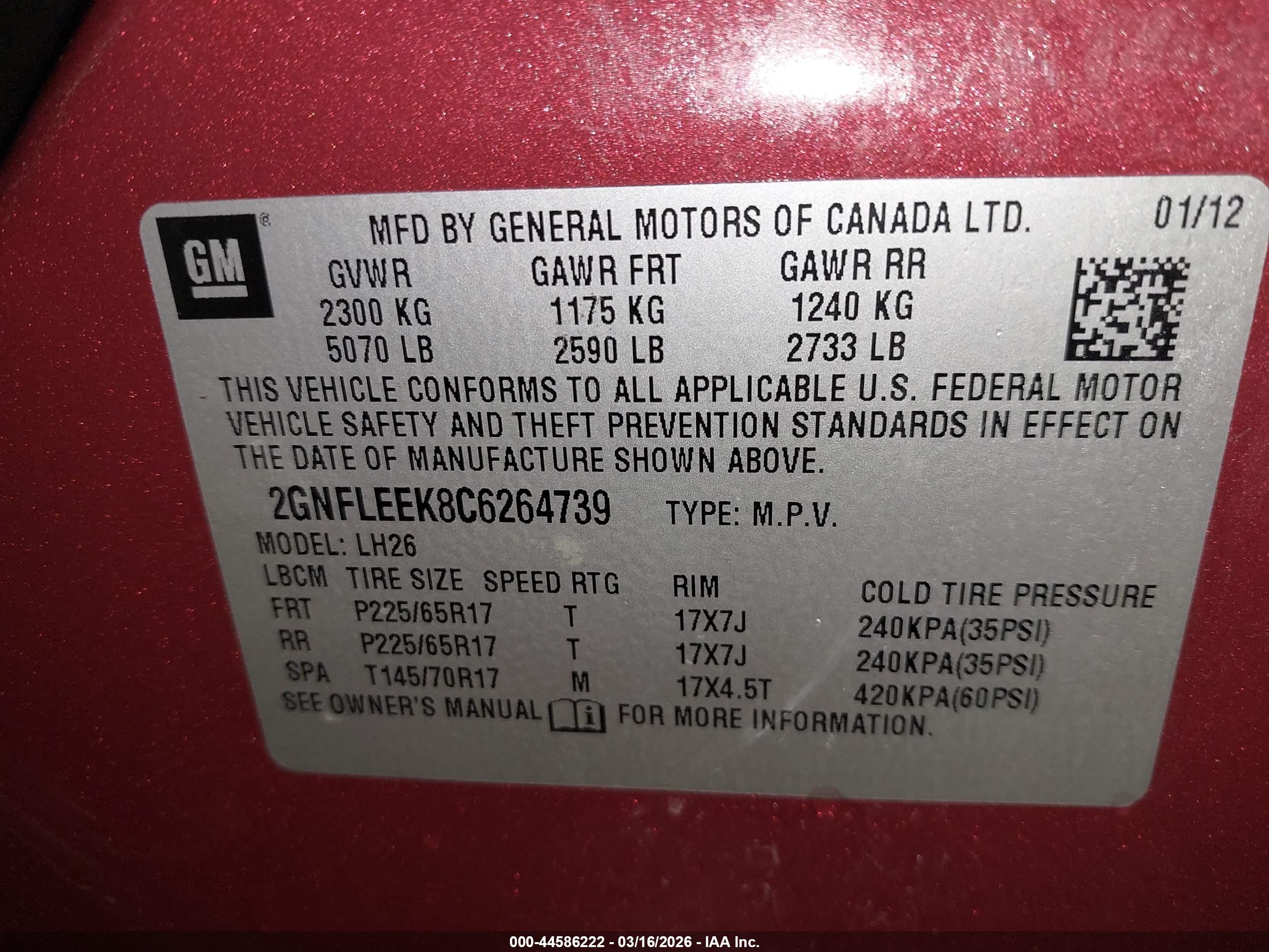 CHEVROLET EQUINOX image 9
