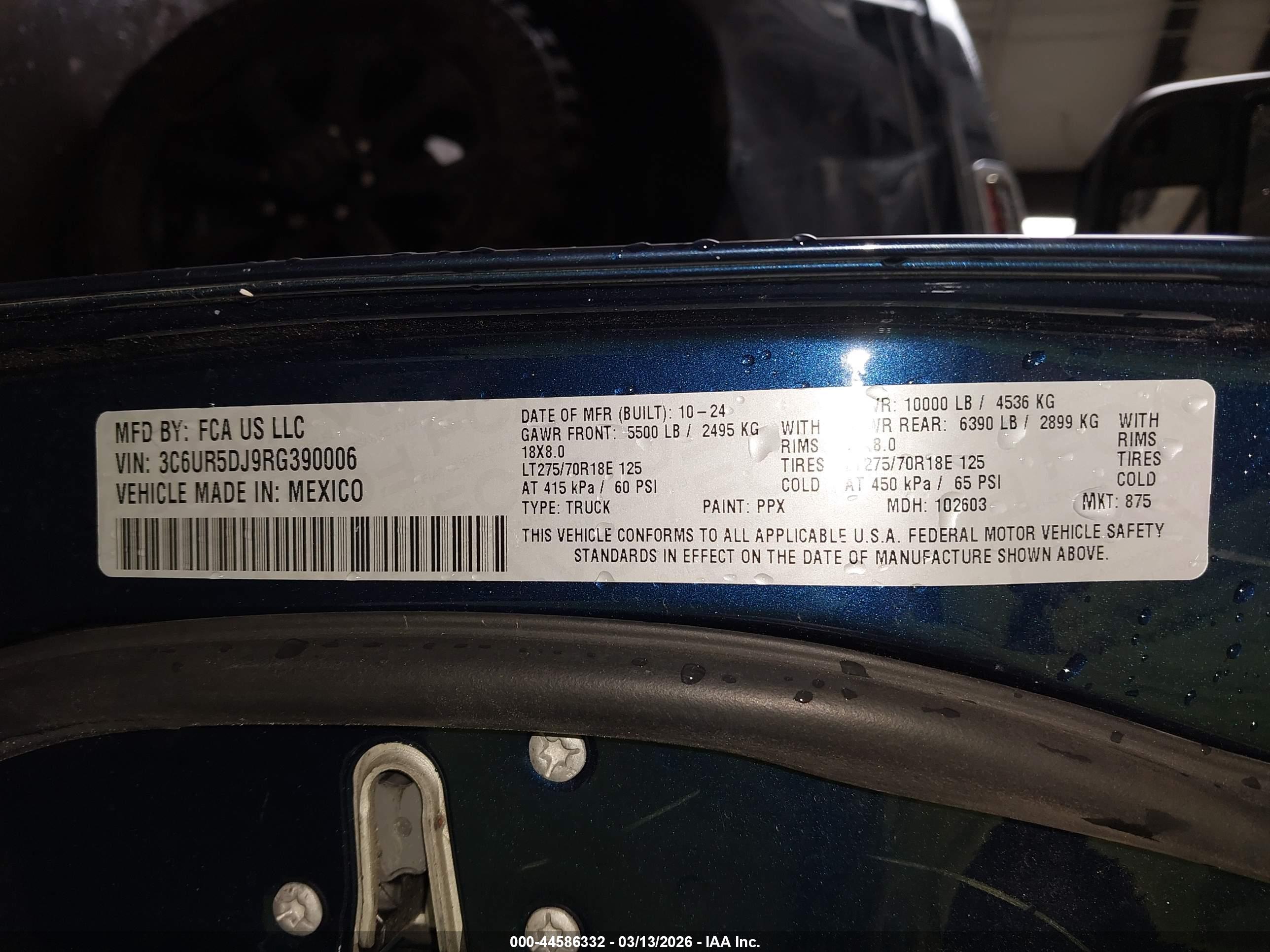 RAM 2500 image 9