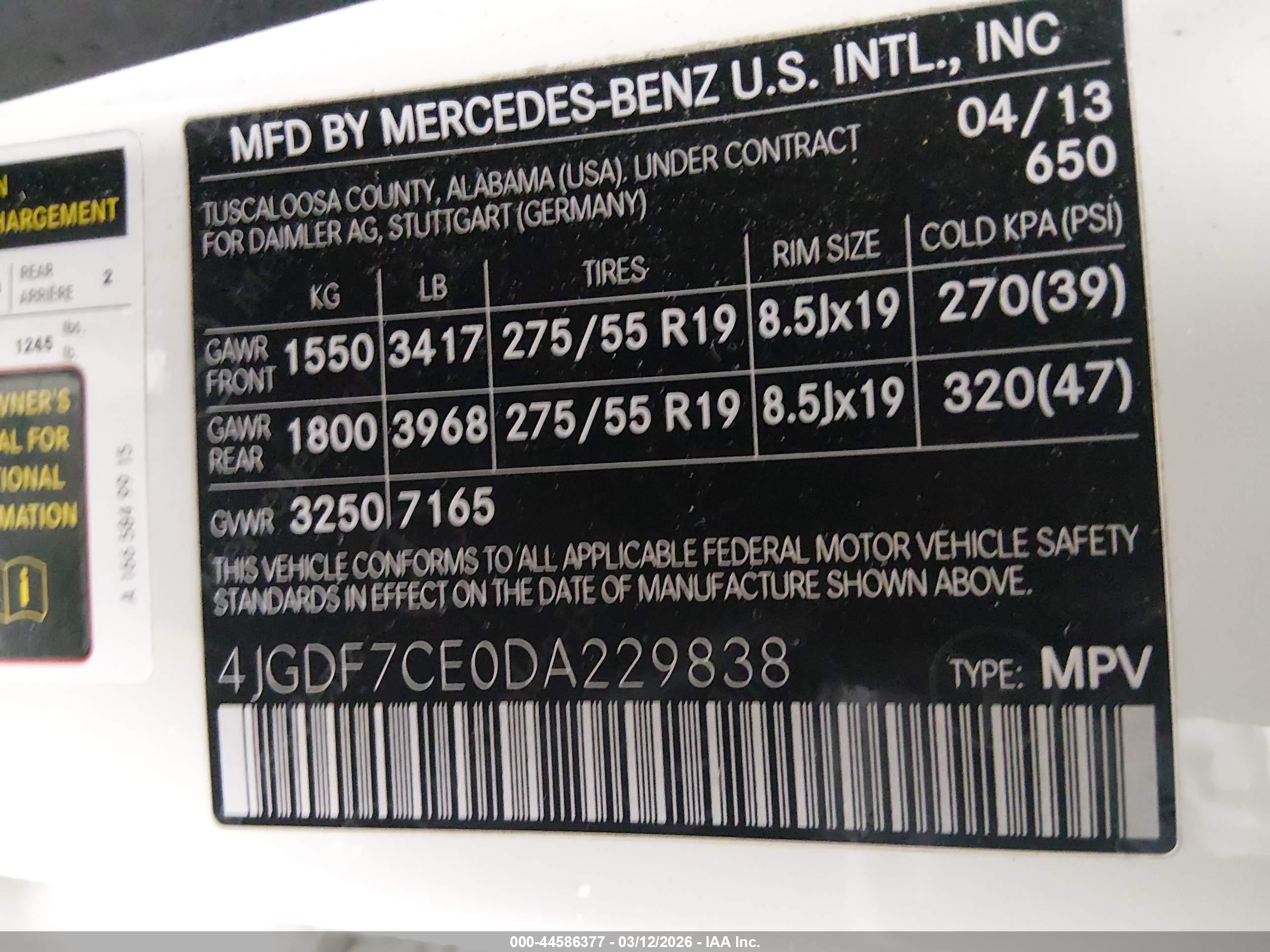 MERCEDES-BENZ GL image 9