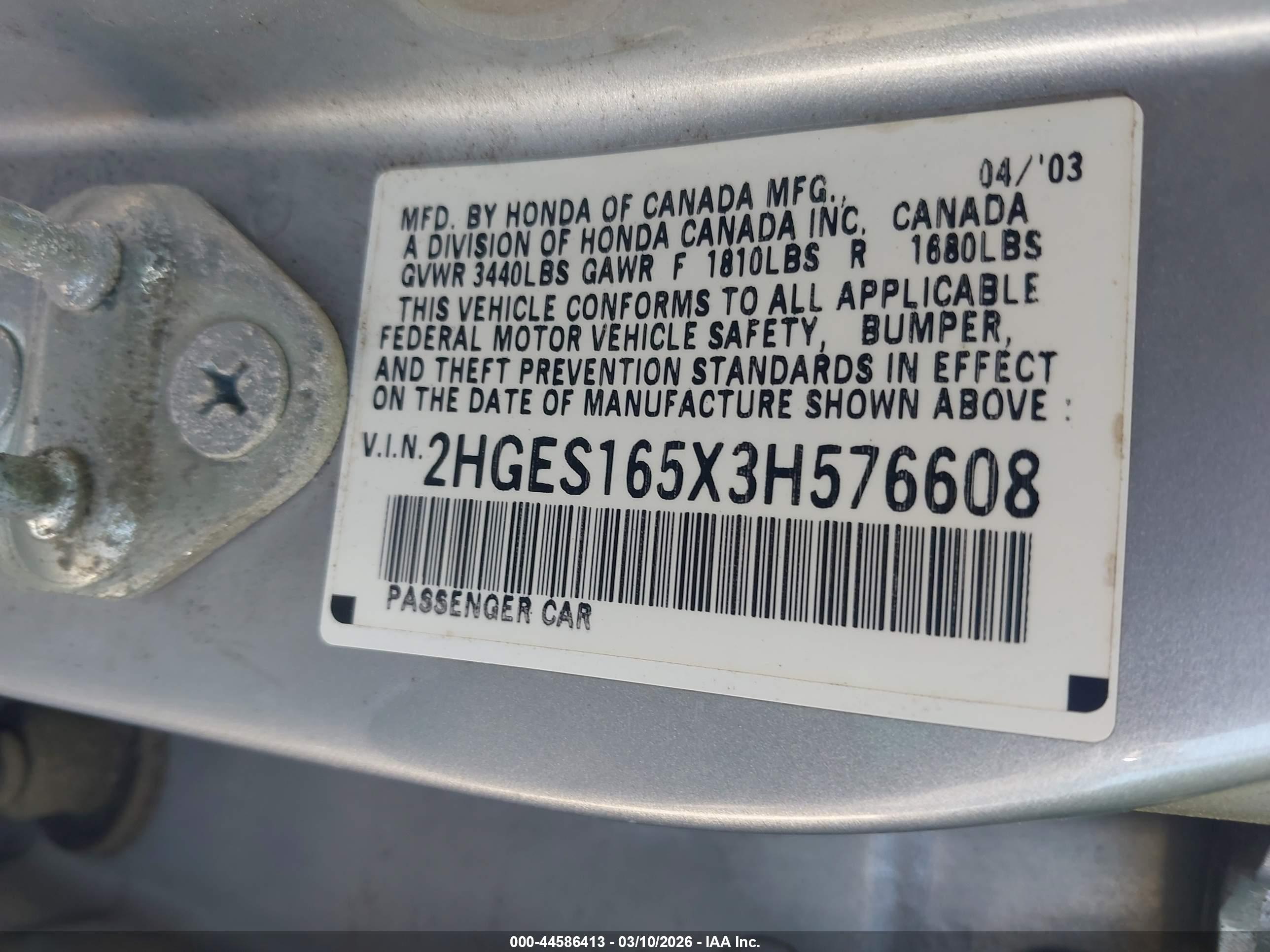 HONDA CIVIC image 9