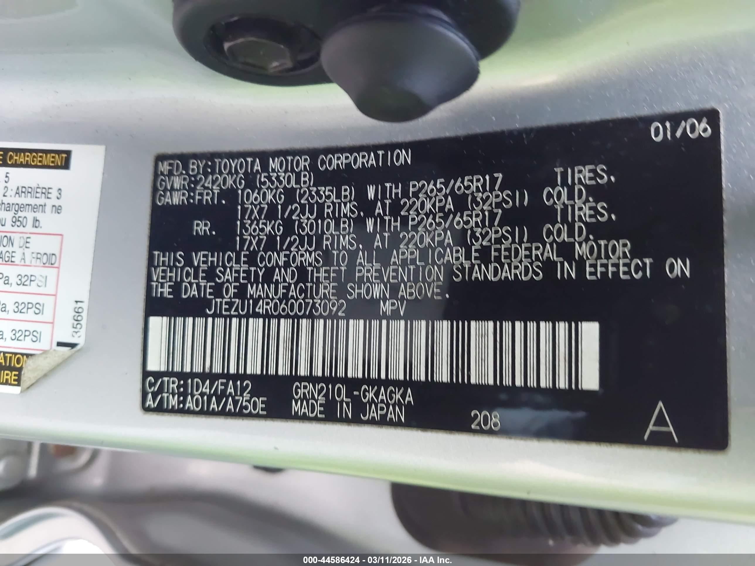 TOYOTA 4RUNNER image 9
