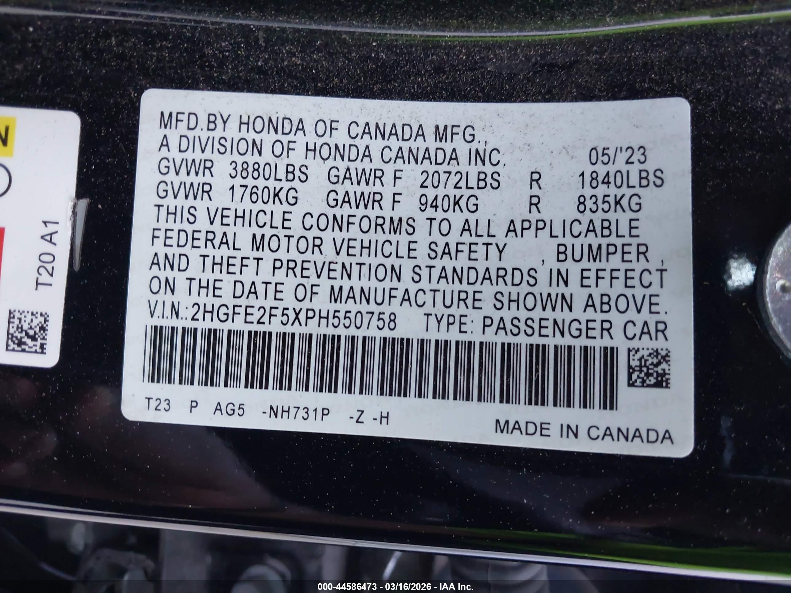 HONDA CIVIC image 9