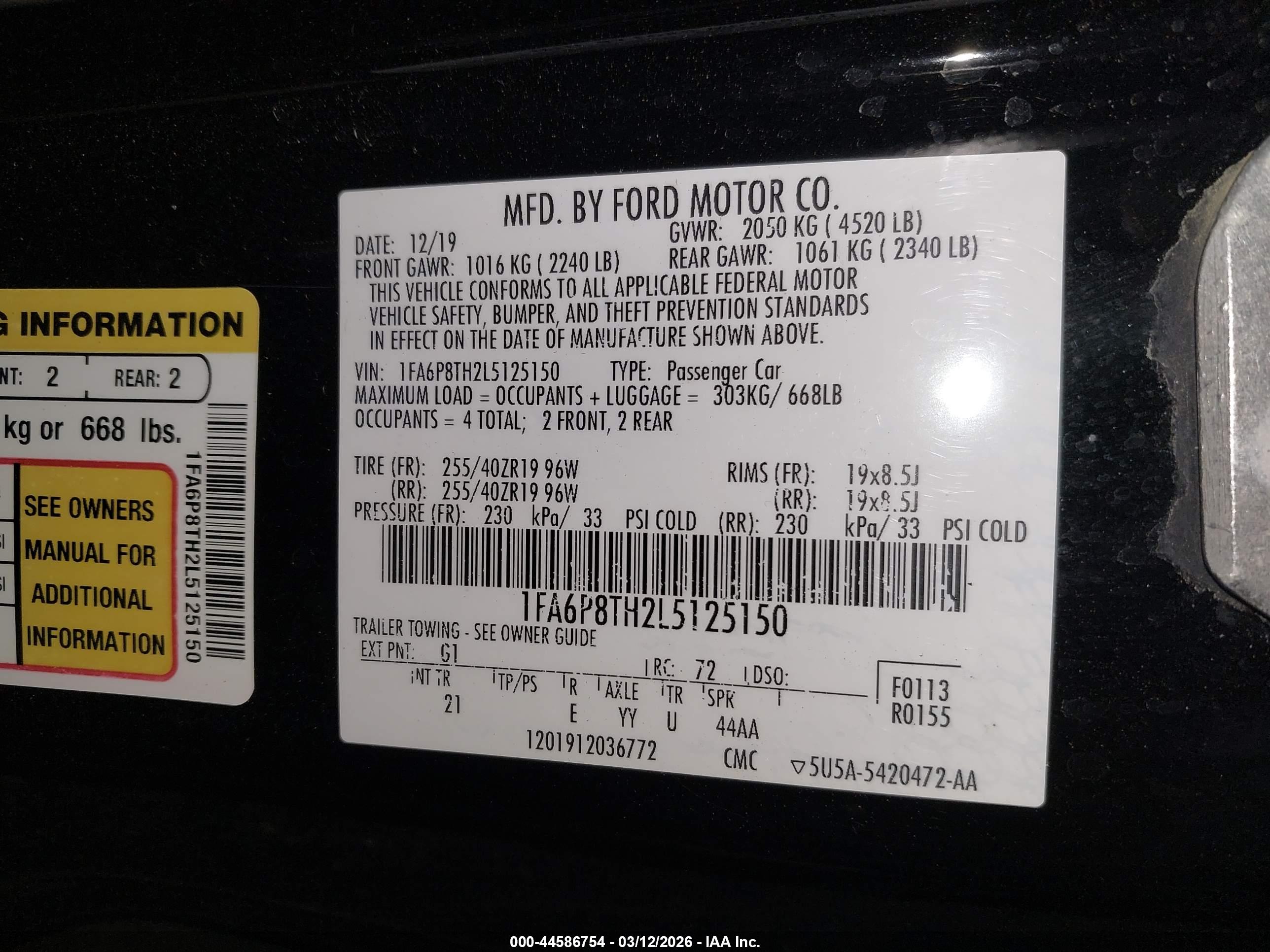 FORD MUSTANG image 9