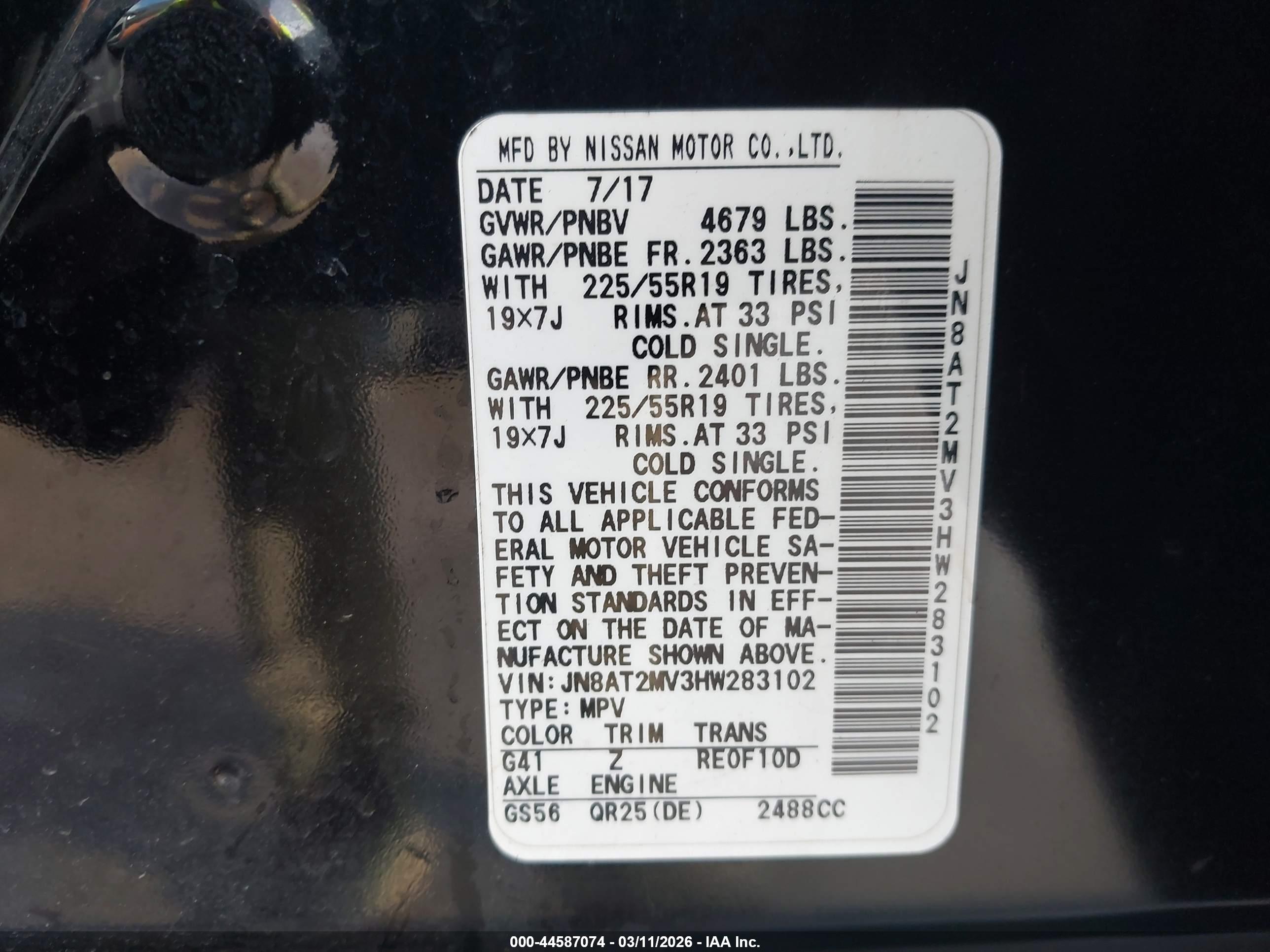 NISSAN ROGUE image 9
