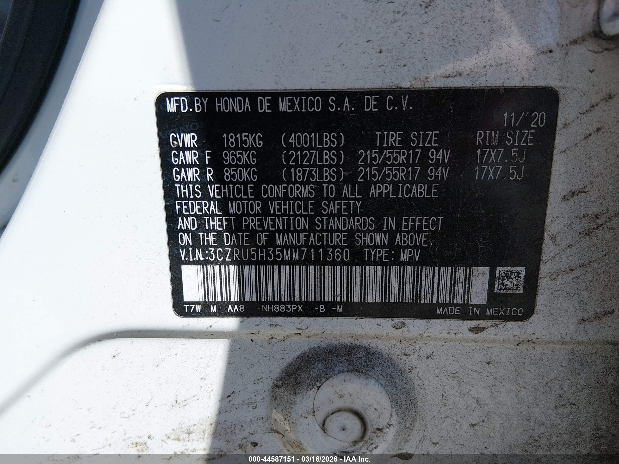 HONDA HR-V image 9