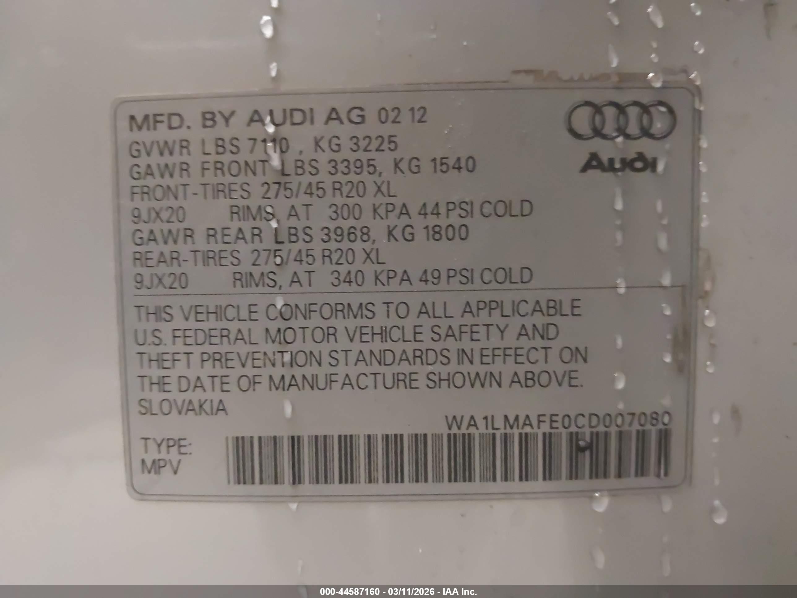 AUDI Q7 image 9