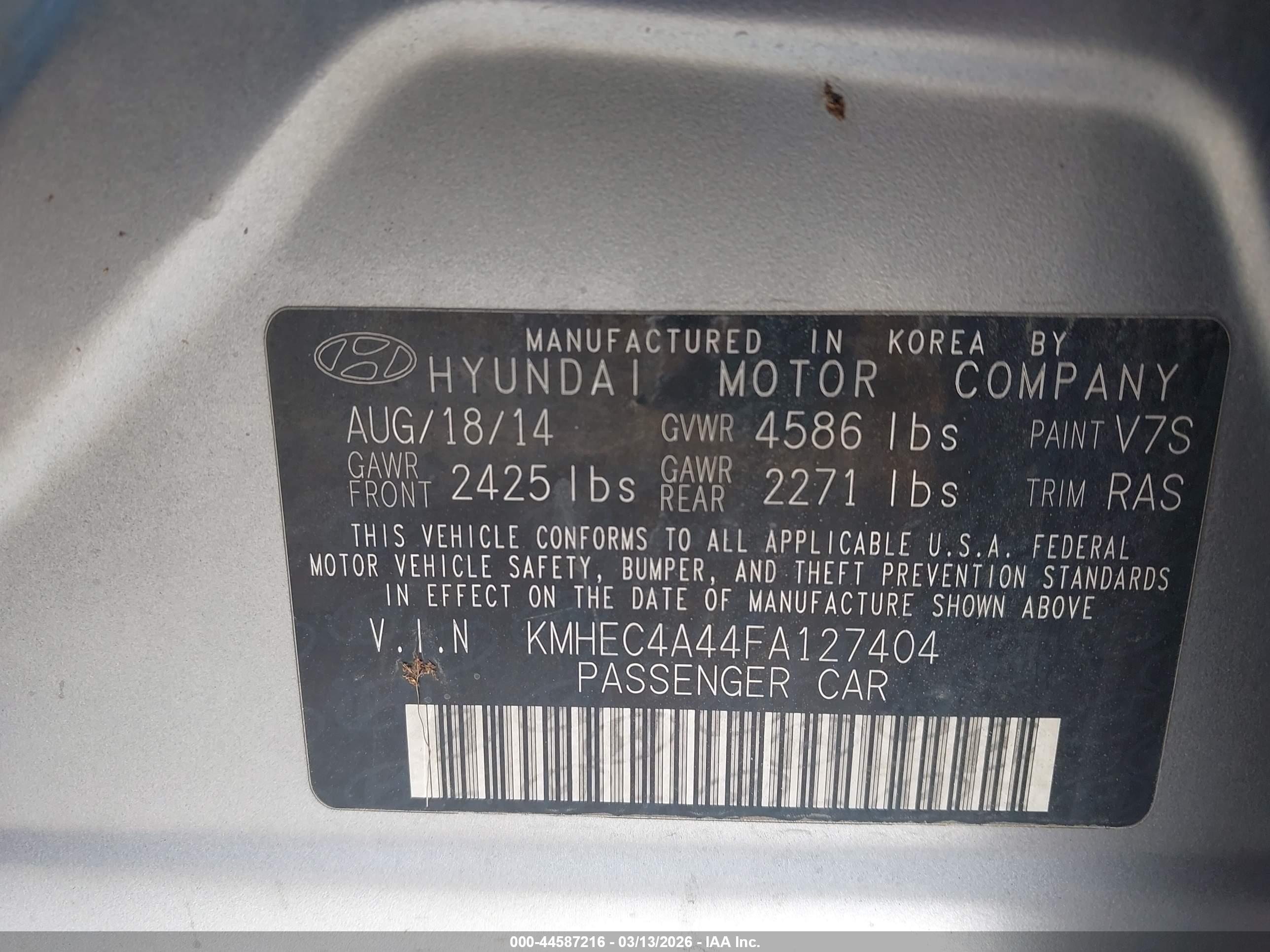 HYUNDAI SONATA image 9
