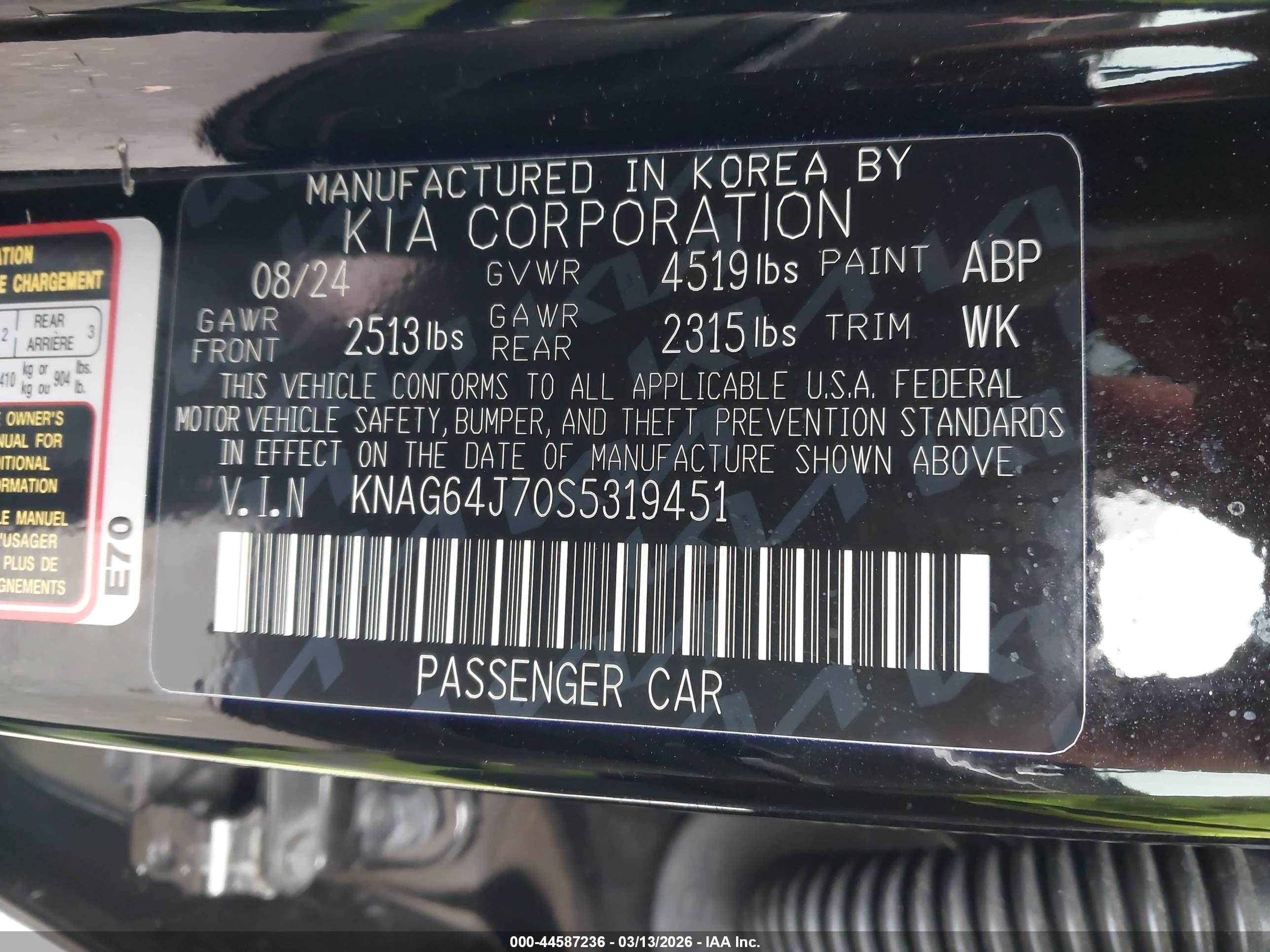 KIA K5 image 9