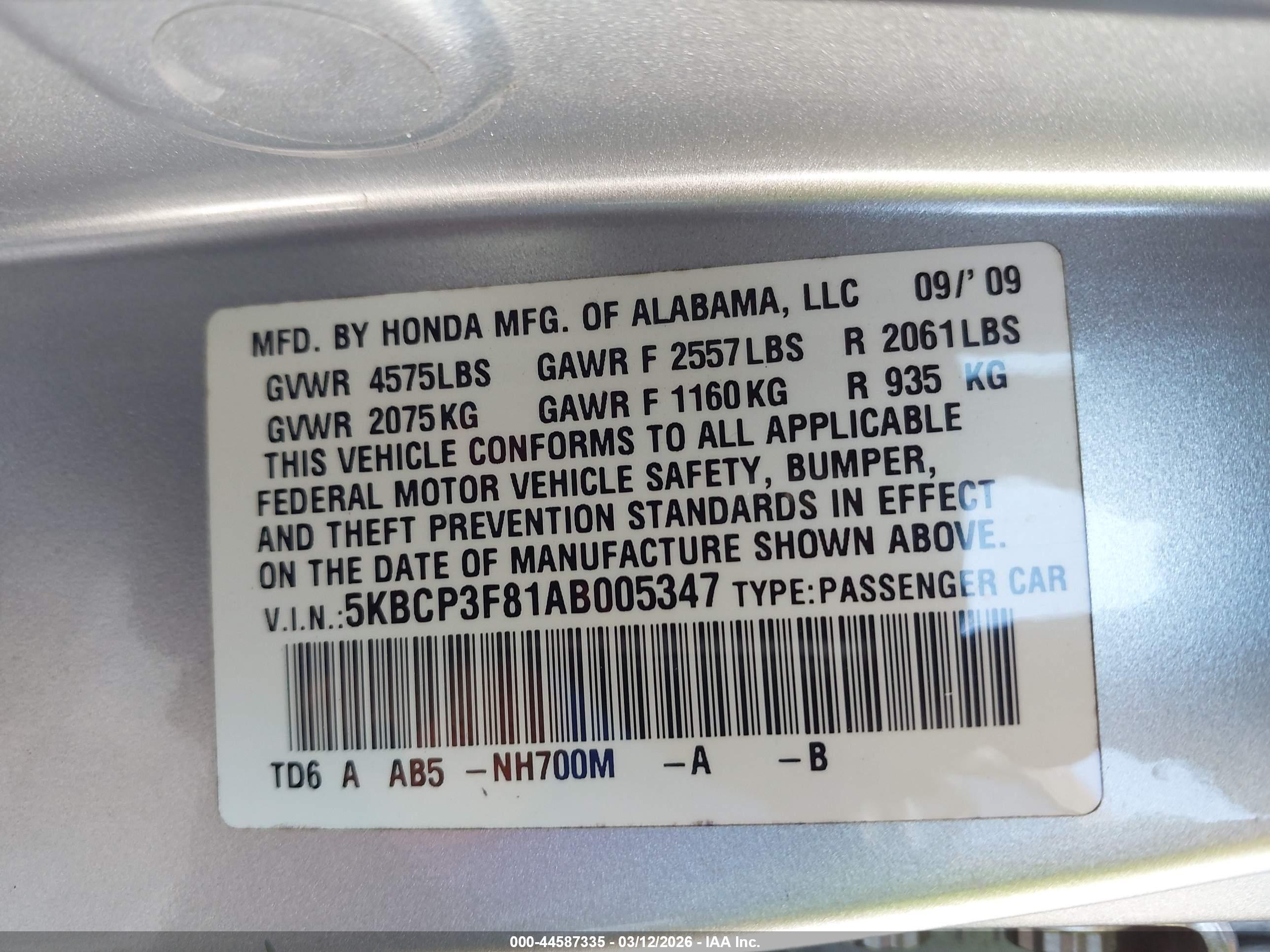 HONDA ACCORD image 9