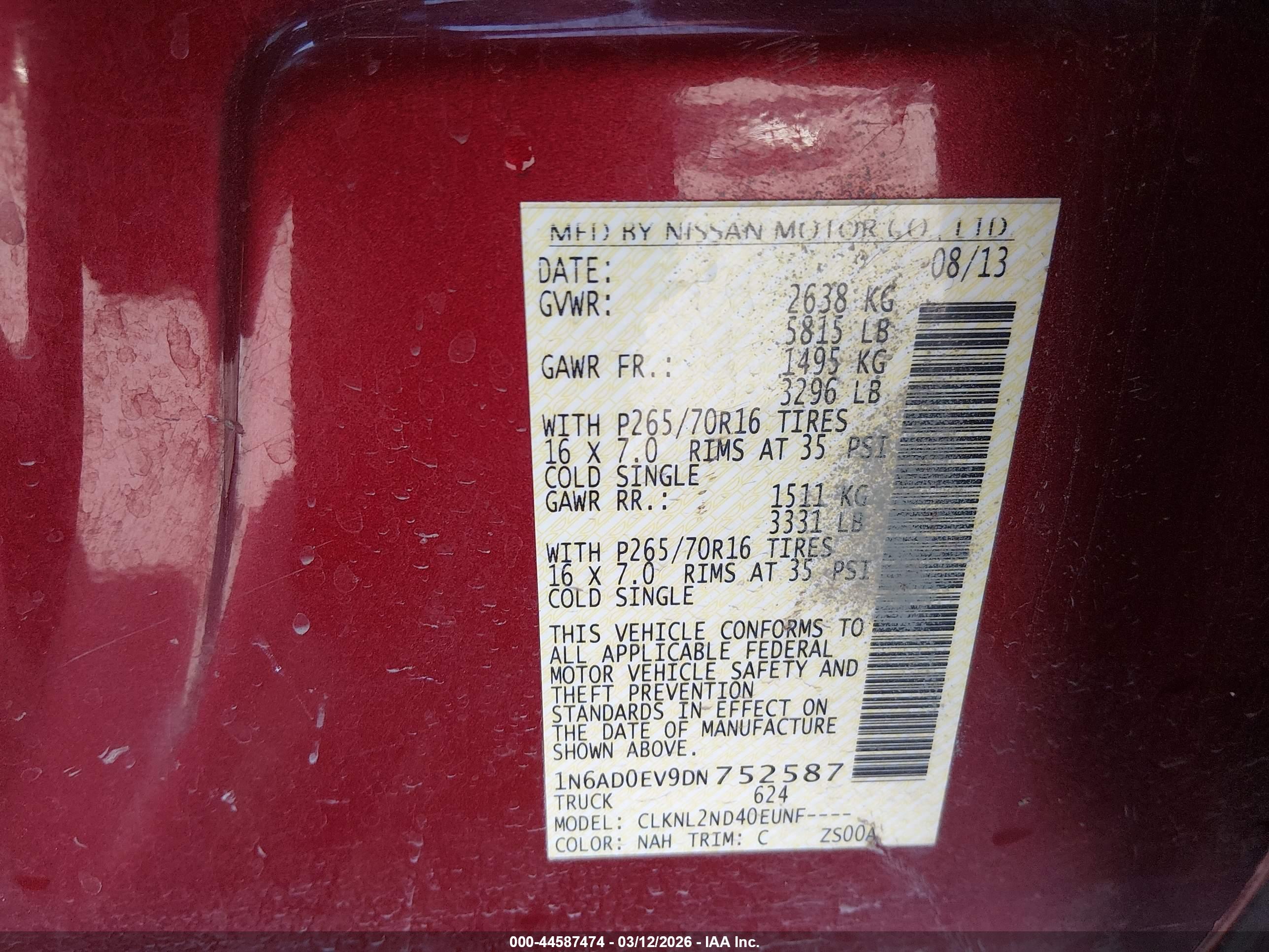 NISSAN FRONTIER image 9