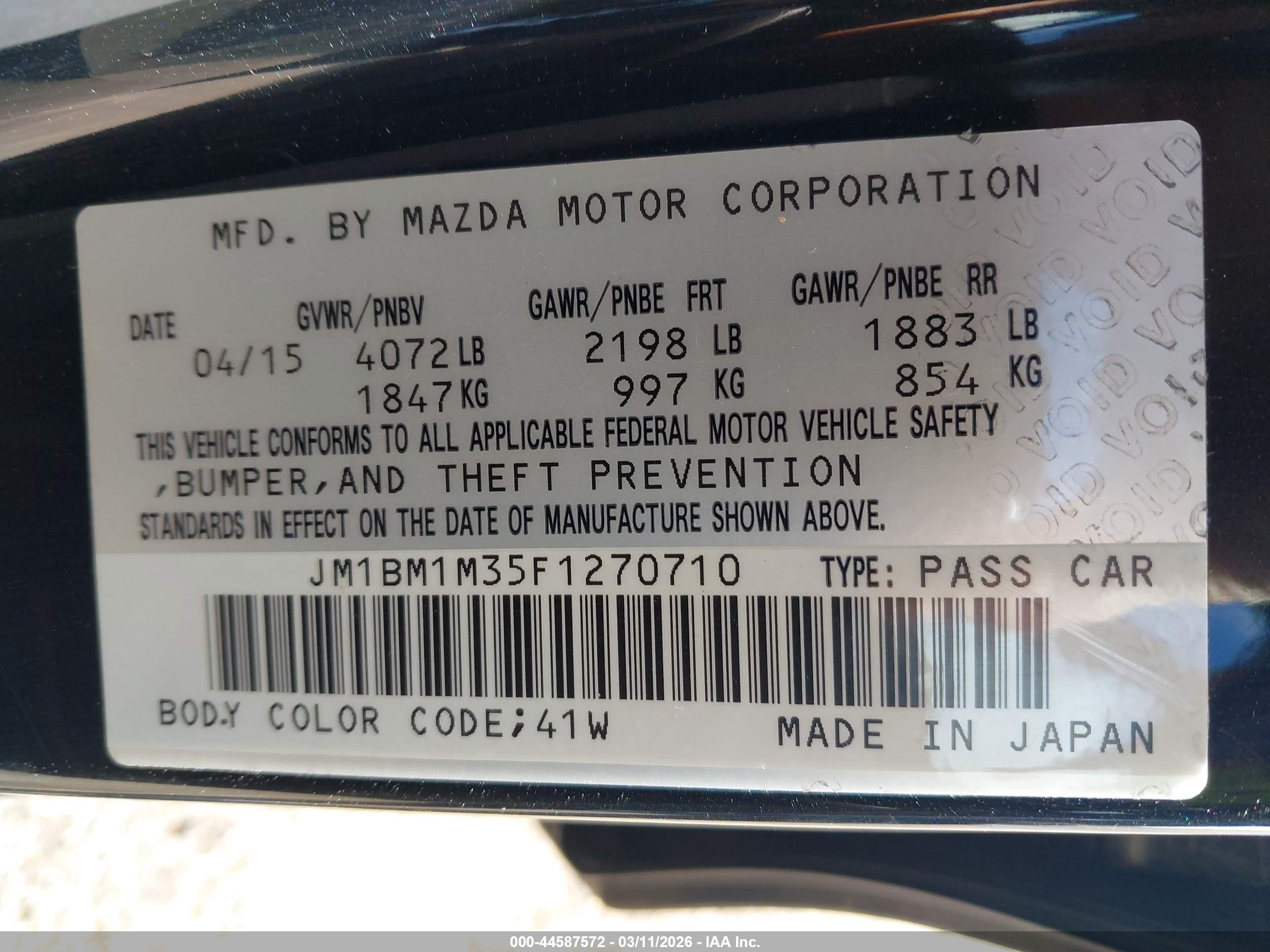 MAZDA MAZDA3 image 9
