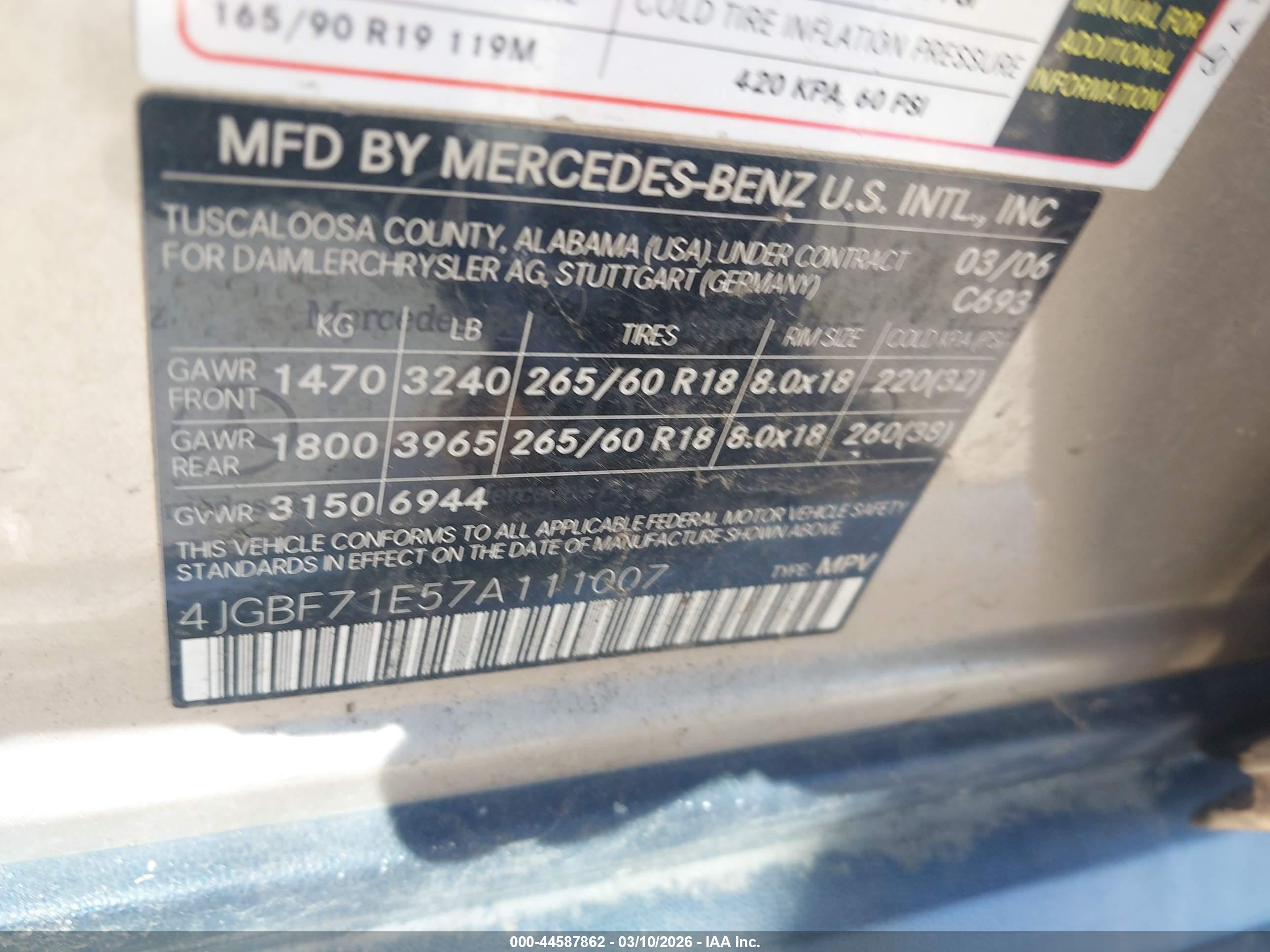 MERCEDES-BENZ GL image 9