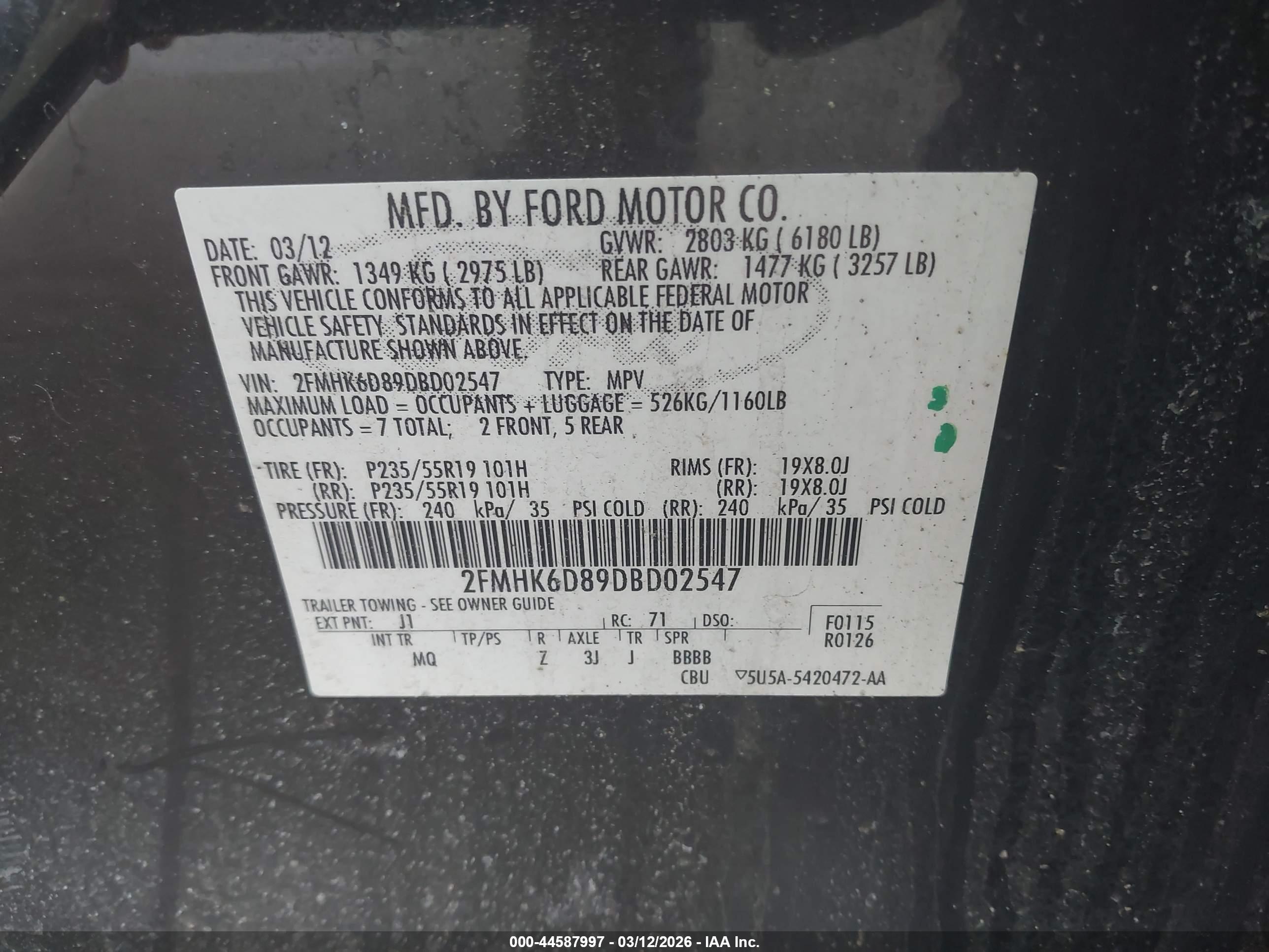 FORD FLEX image 9