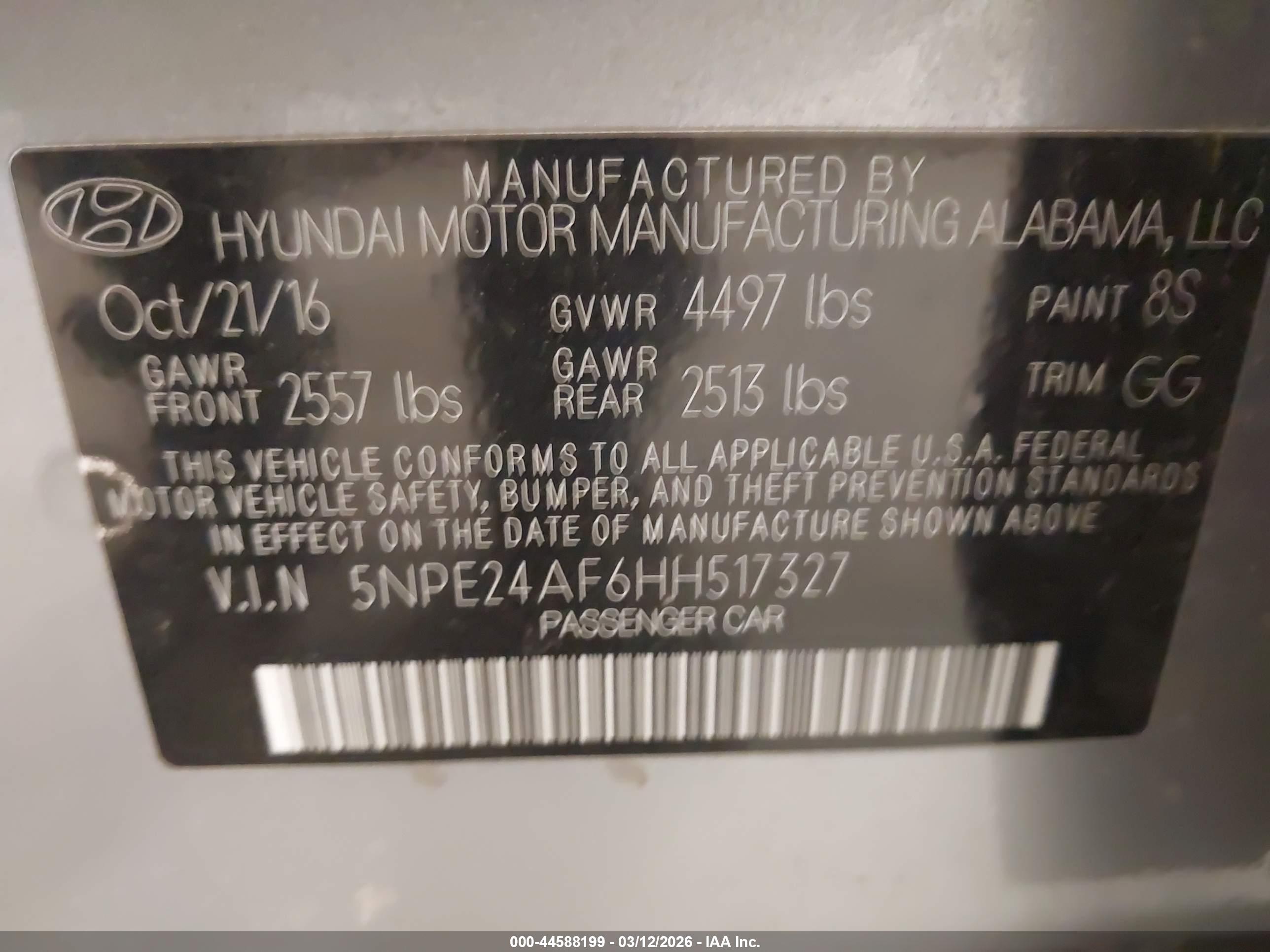 HYUNDAI SONATA image 9