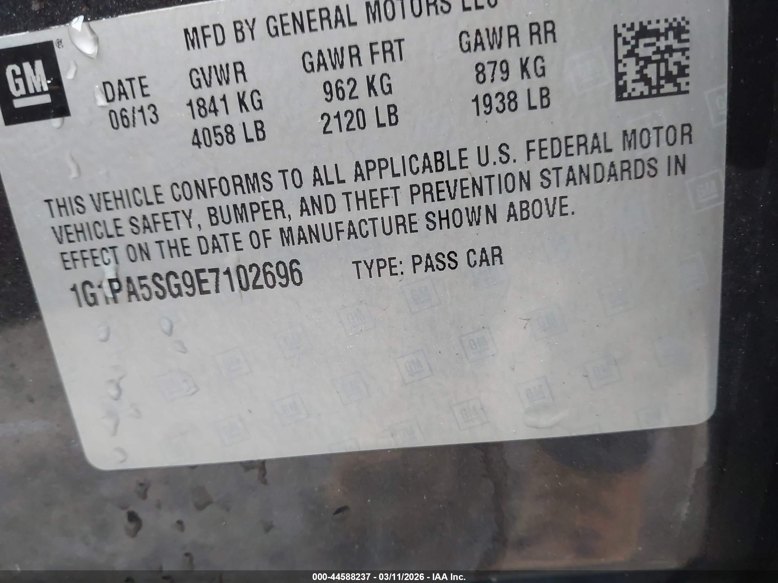 CHEVROLET CRUZE image 9