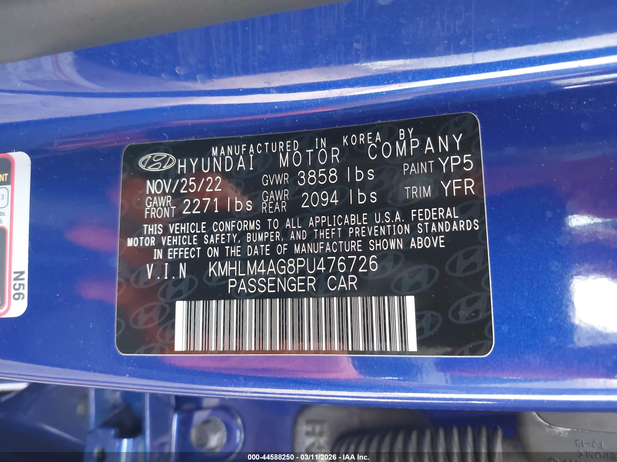 HYUNDAI ELANTRA image 9