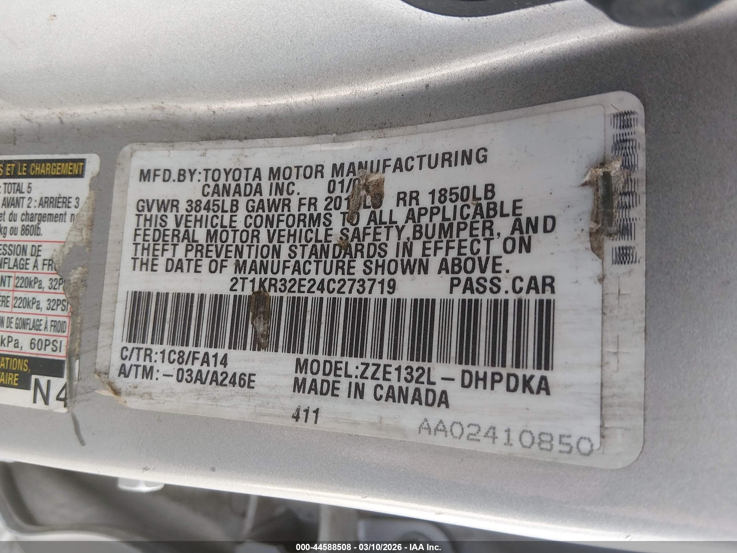TOYOTA MATRIX image 9