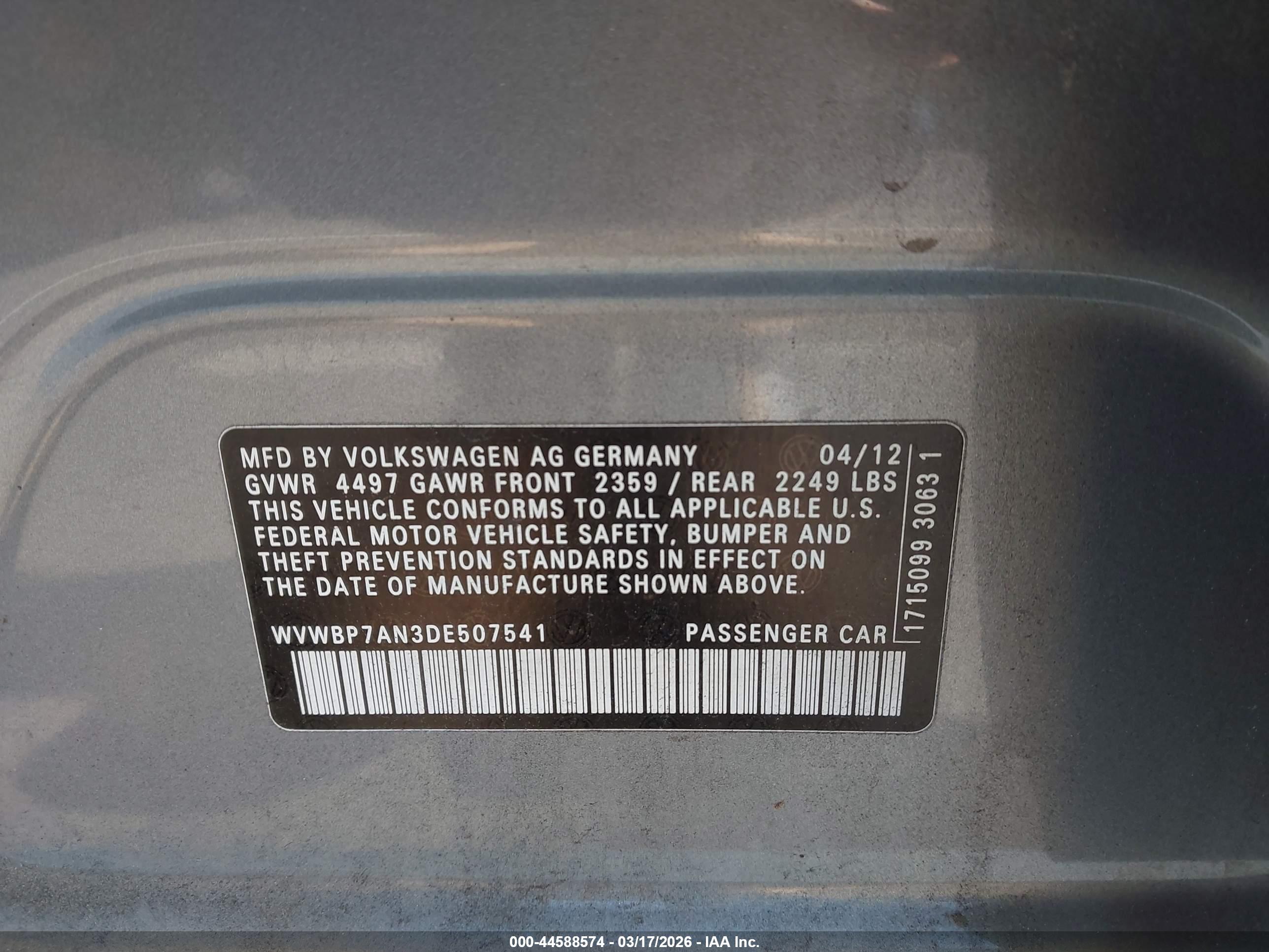 VOLKSWAGEN CC image 9