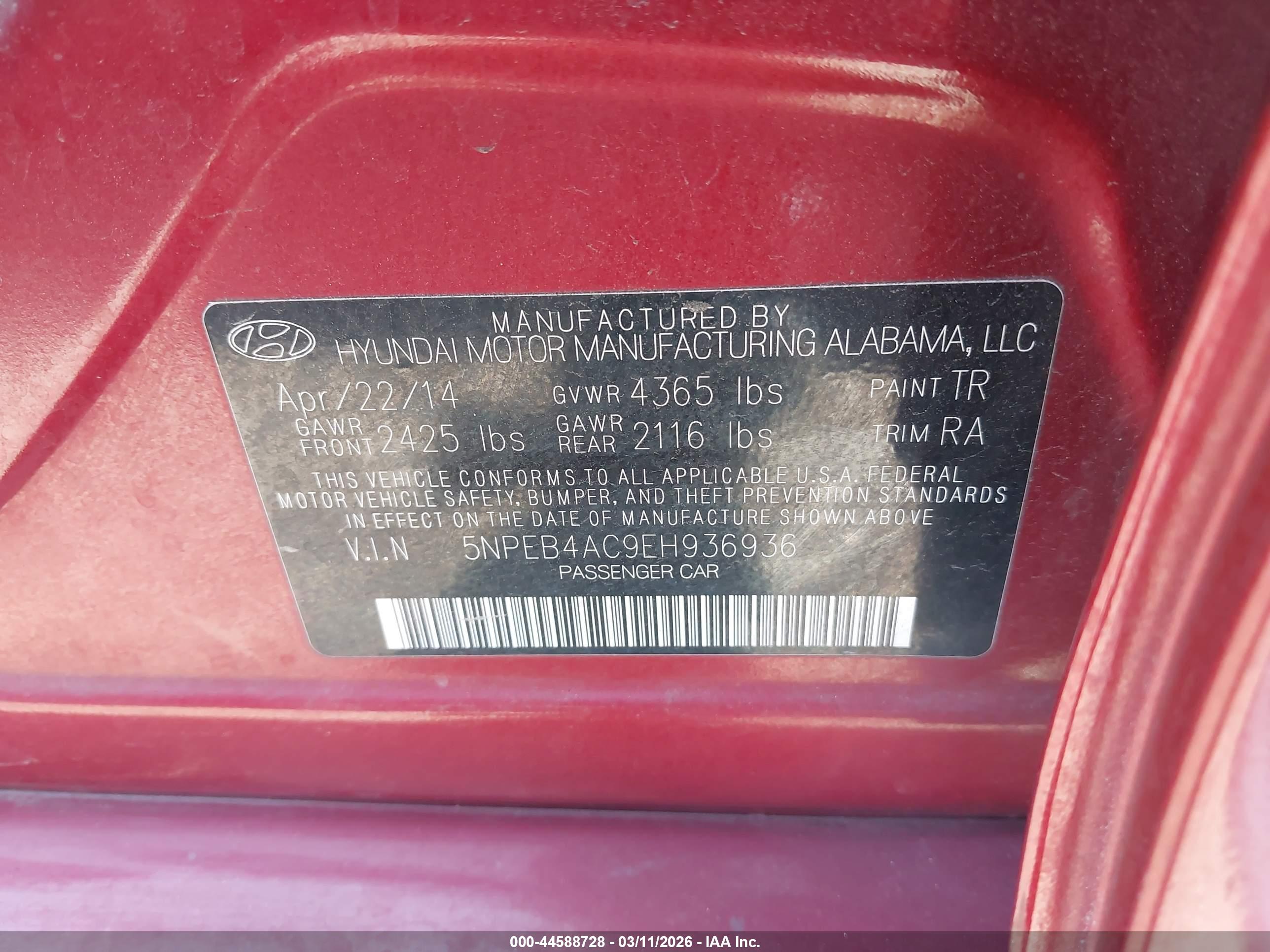 HYUNDAI SONATA image 9