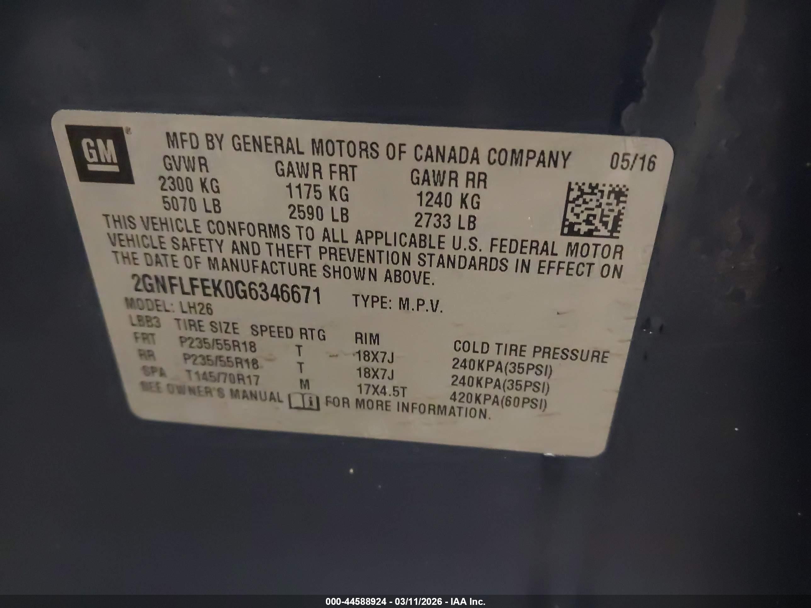 CHEVROLET EQUINOX image 9