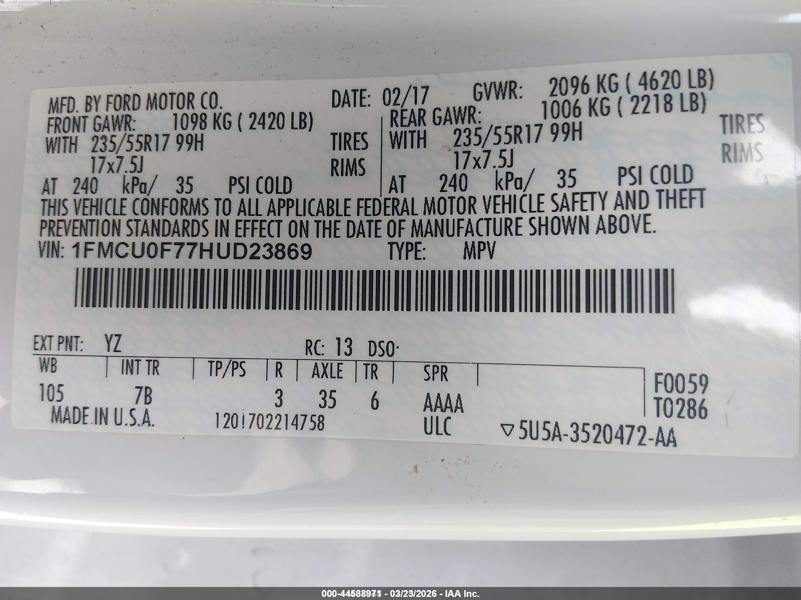 FORD ESCAPE image 9
