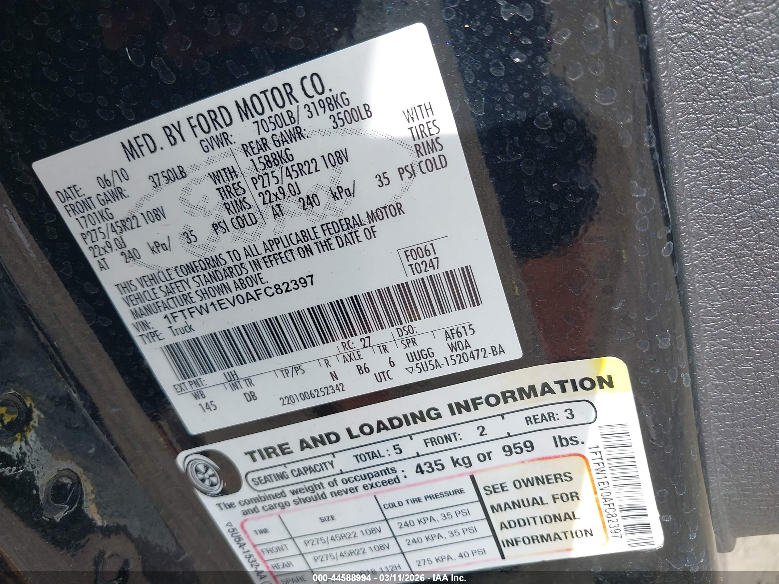 FORD F-150 image 9